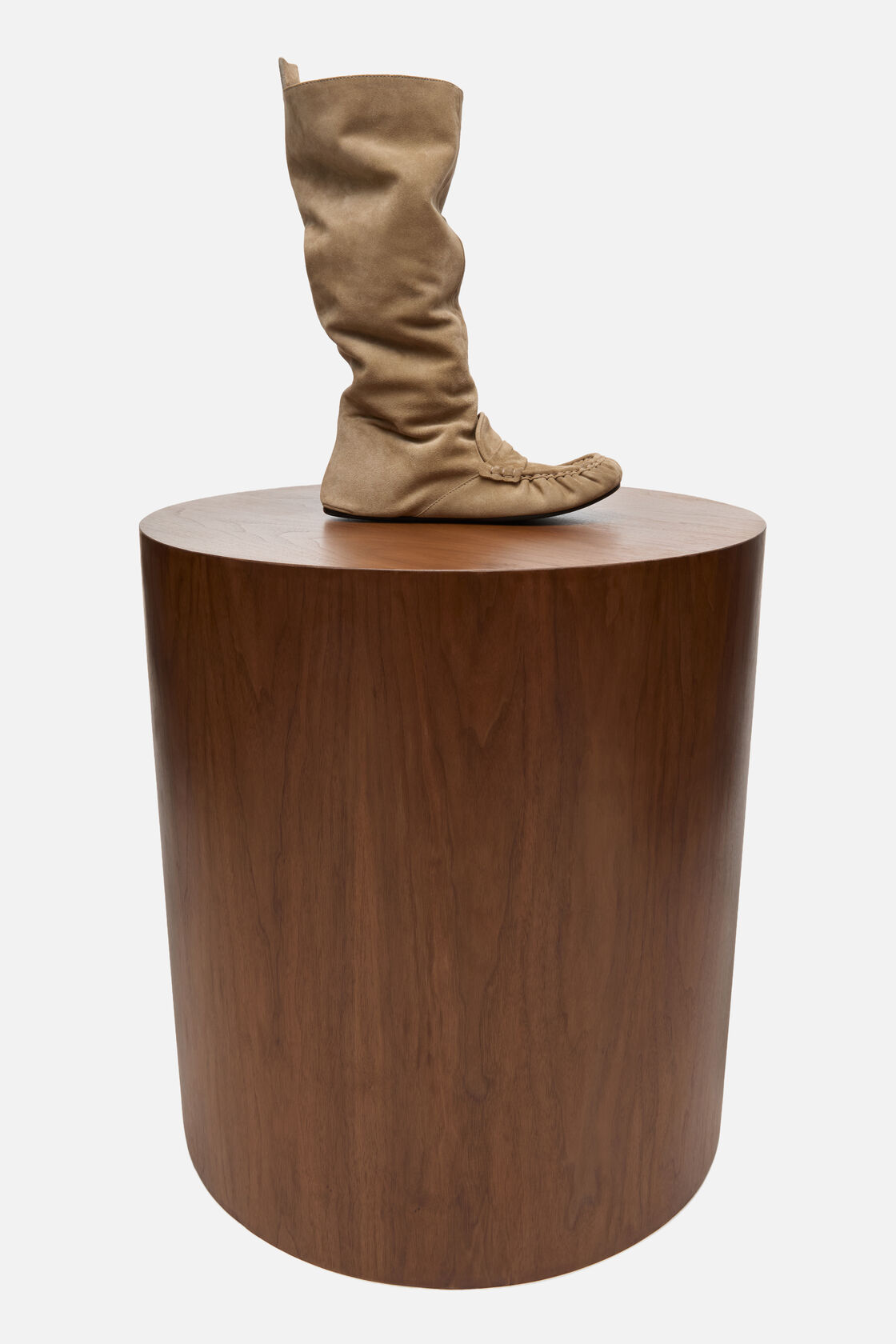 Slouch saddle boots, Beige, 2000x