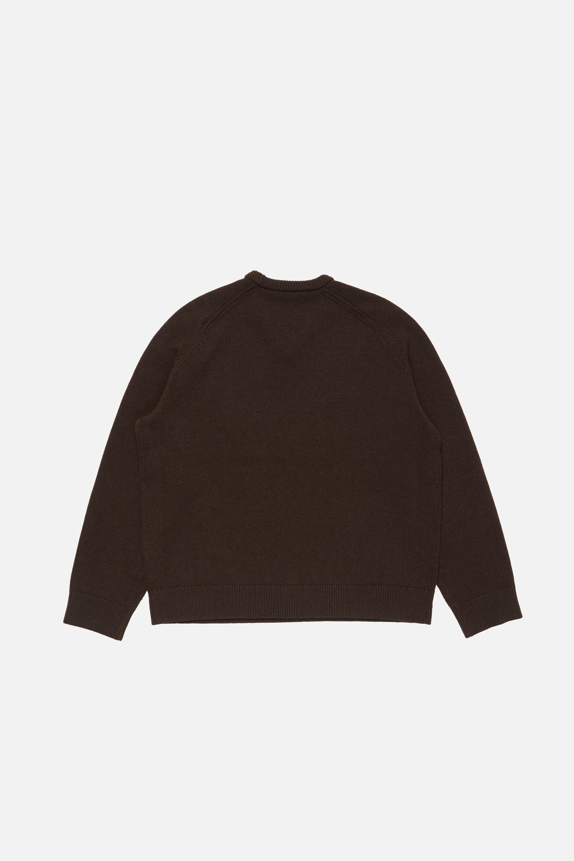Acne Studios ニットセーター XL ダークブラウン Acne Studios - Wool v-neck sweater - Dark brown