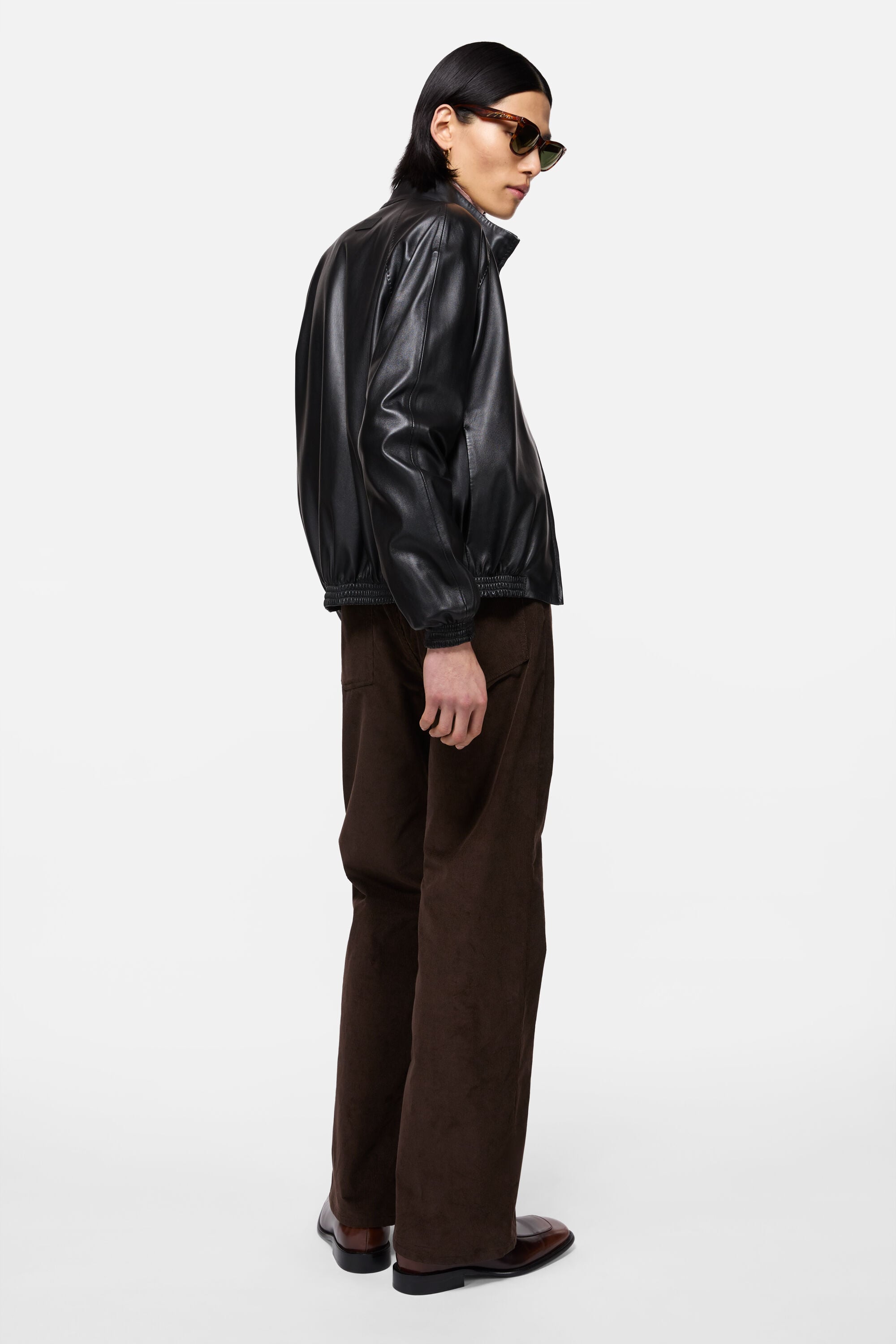Acne Studios - レザージャケット - ブラック