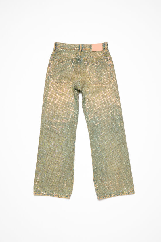 Acne Studios - ルーズフィットクリスタルスタッズジーンズ - 2021F 