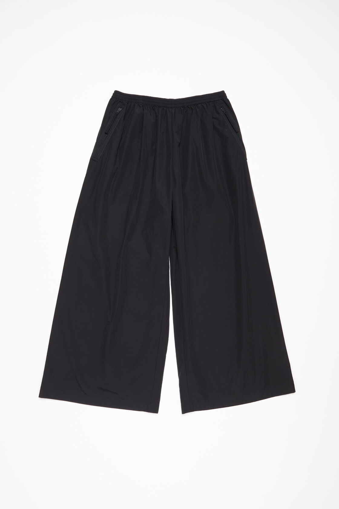 Relaxed fit trousers, Black, 2000x