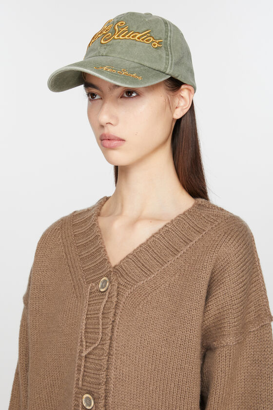Acne Studios - ロゴキャップ - セージグリーン