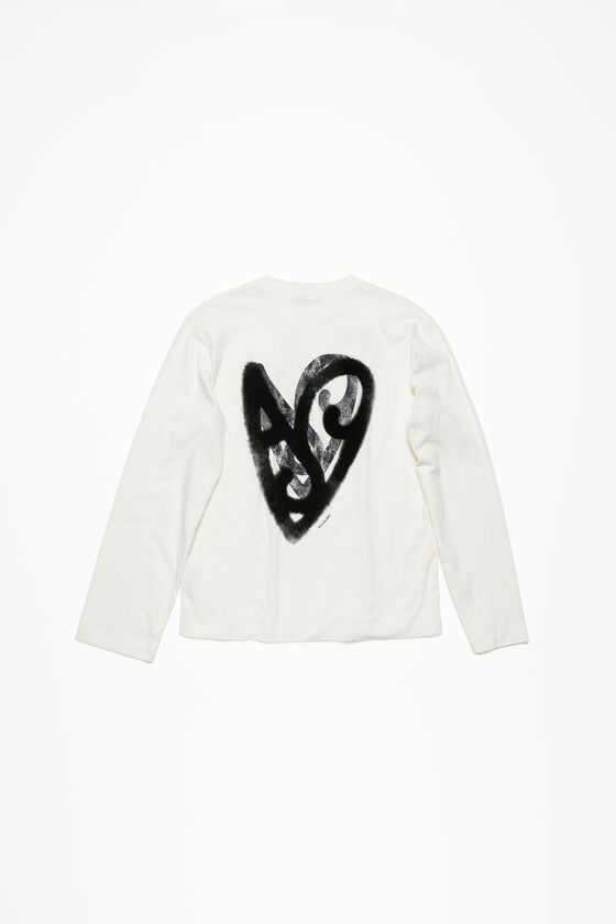 Acne Studios - ロゴTシャツ - リラックスフィット - オプティックホワイト