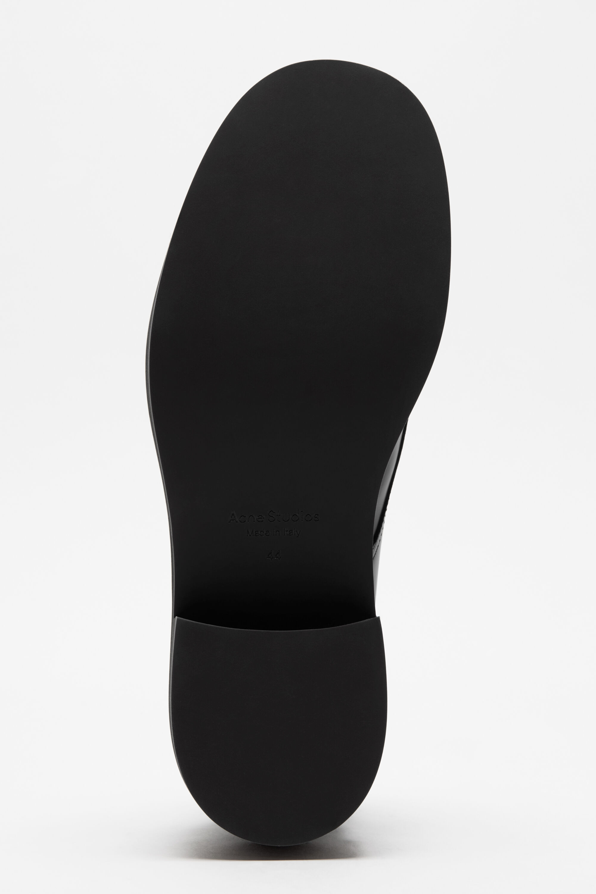 Acne Studios - Leather lace-up shoes - Black