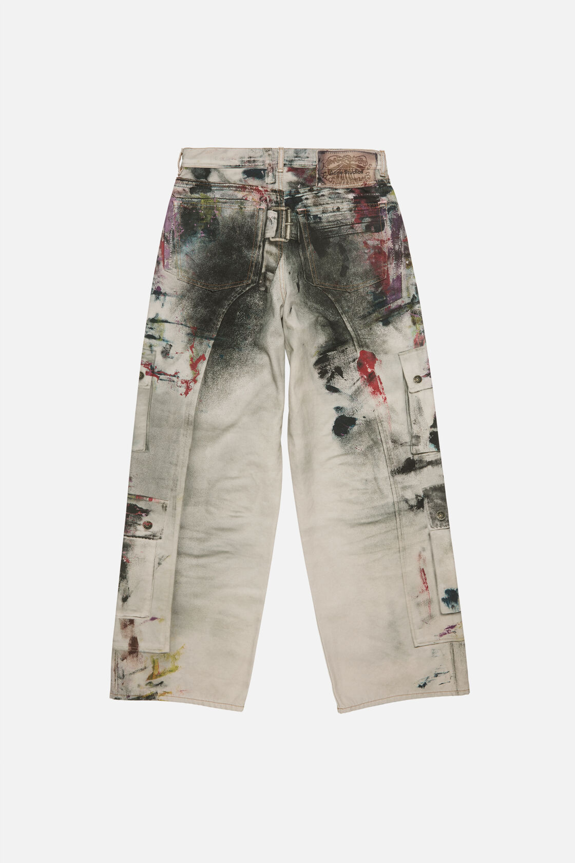 Loose fit jeans - 1981, White/multi, 2000x