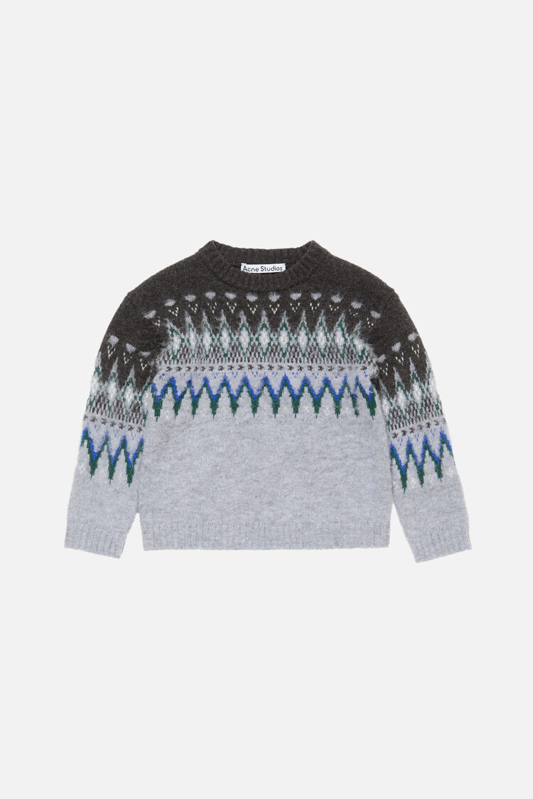 FN-WN-KNIT000886, Multi grey
