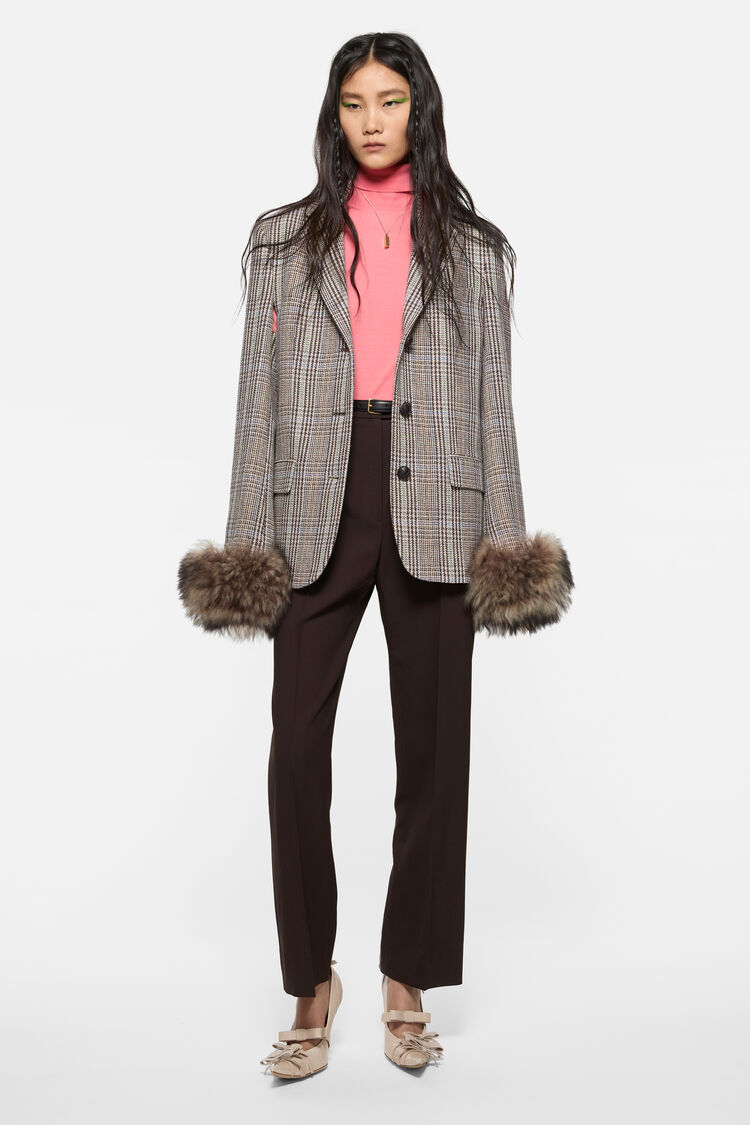 RW-WN-SUIT000064, Brown/blue