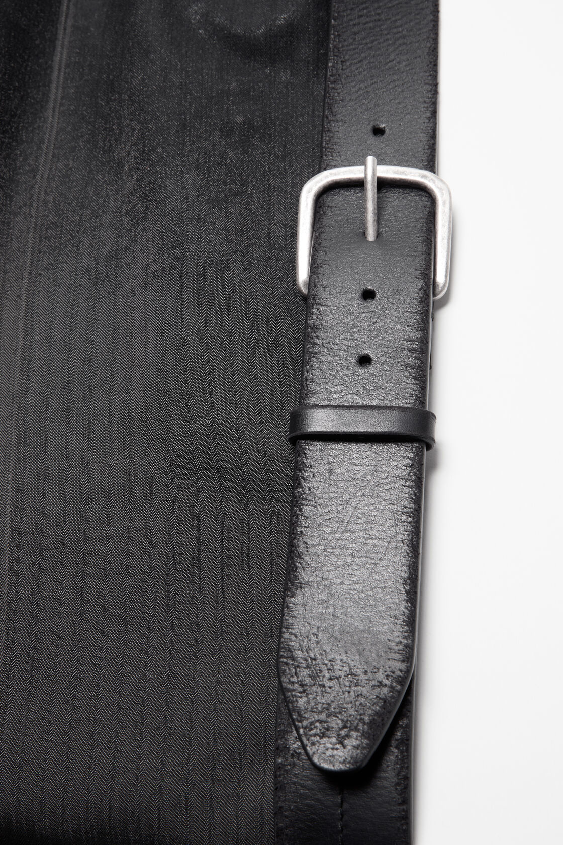 精裁漸層效果長褲, 混灰色, 2000x