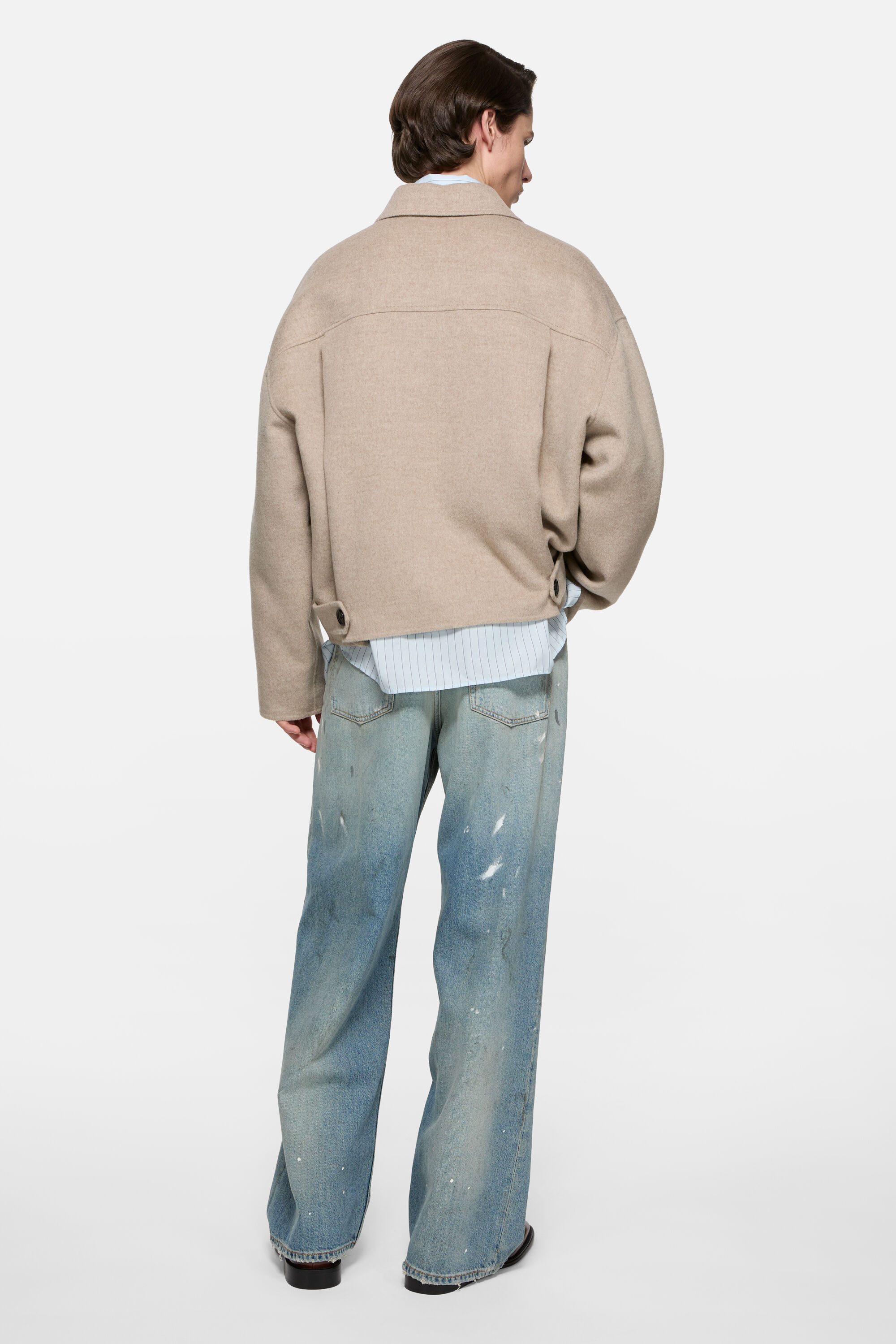 Acne Studios - カシミヤジャケット - オートミールメランジ