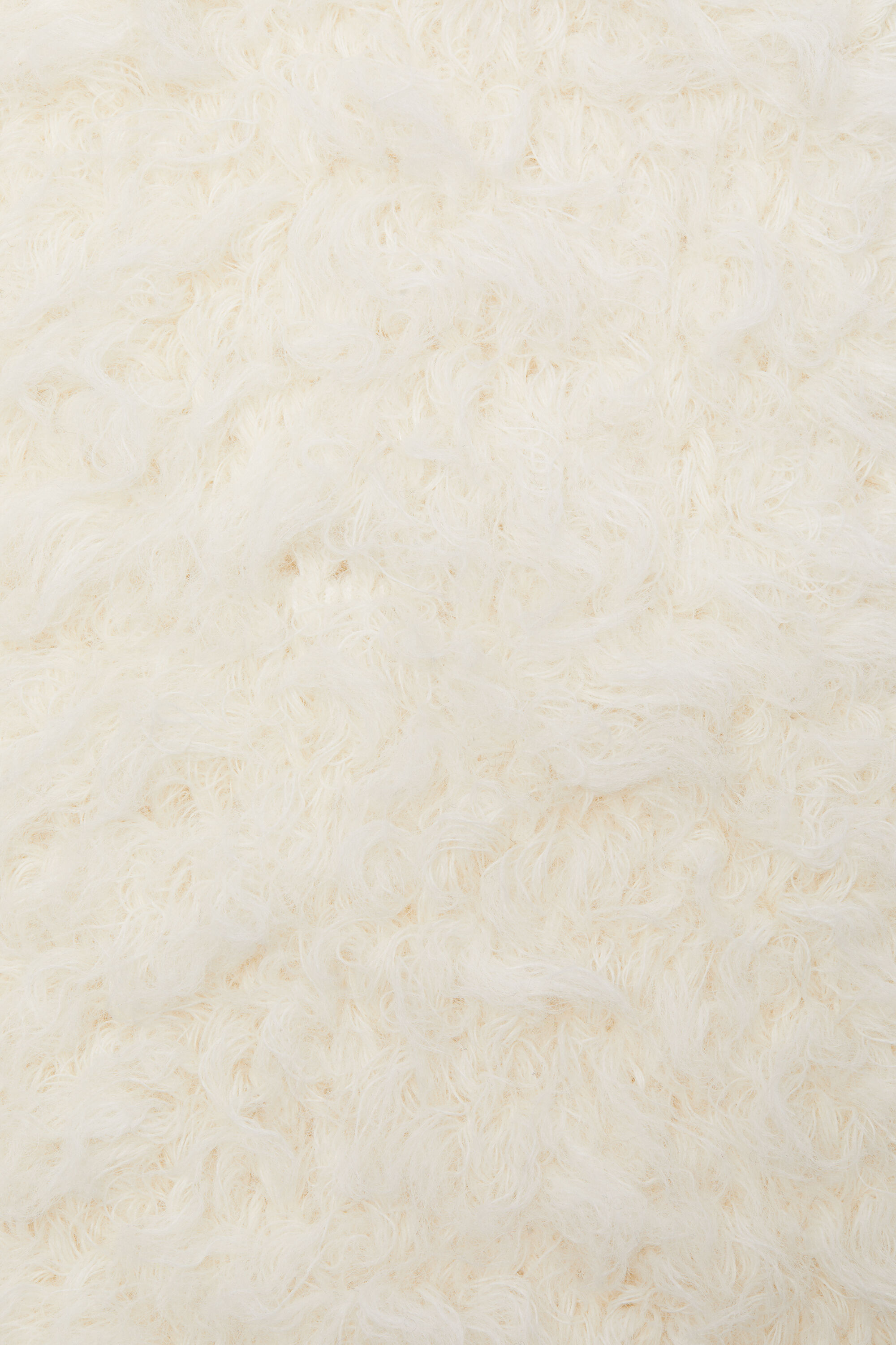 Acne Studios - Fluffy scarf - Narrow - White