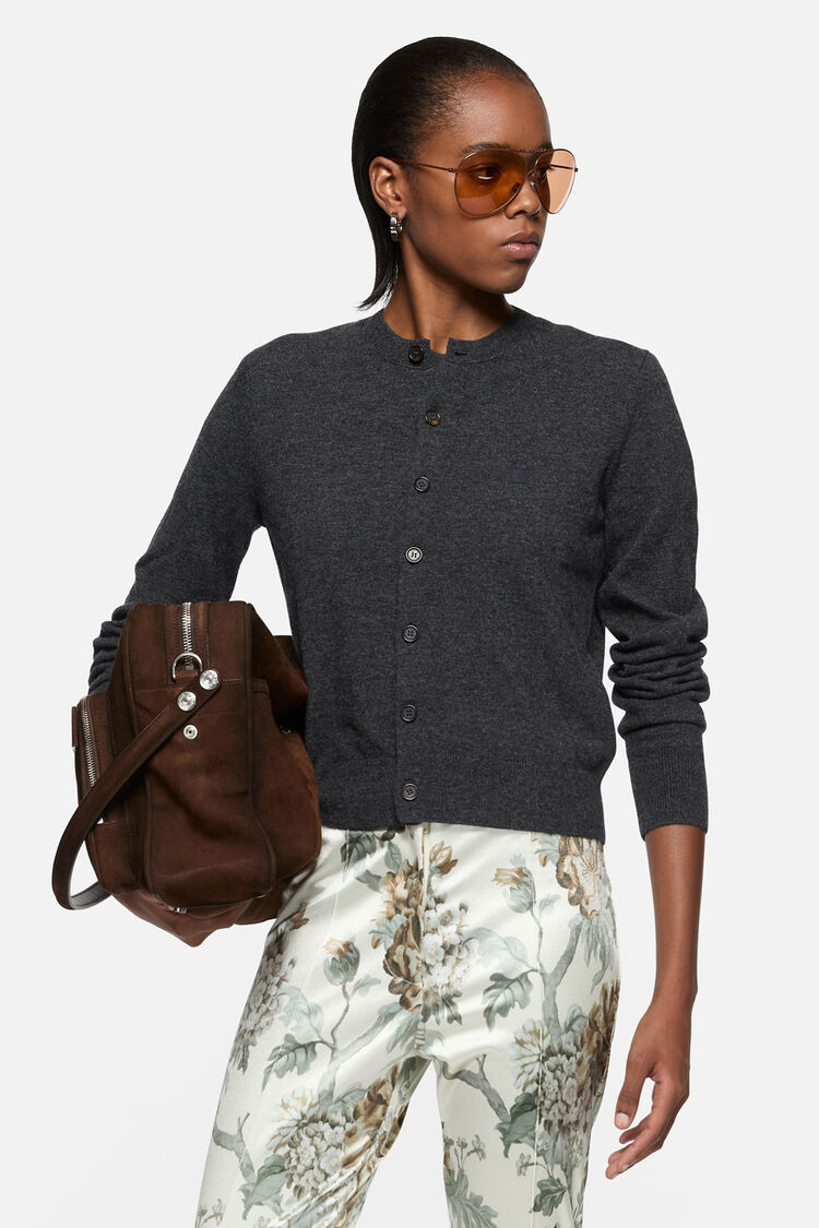 FN-WN-KNIT001006, Dark Grey Melange