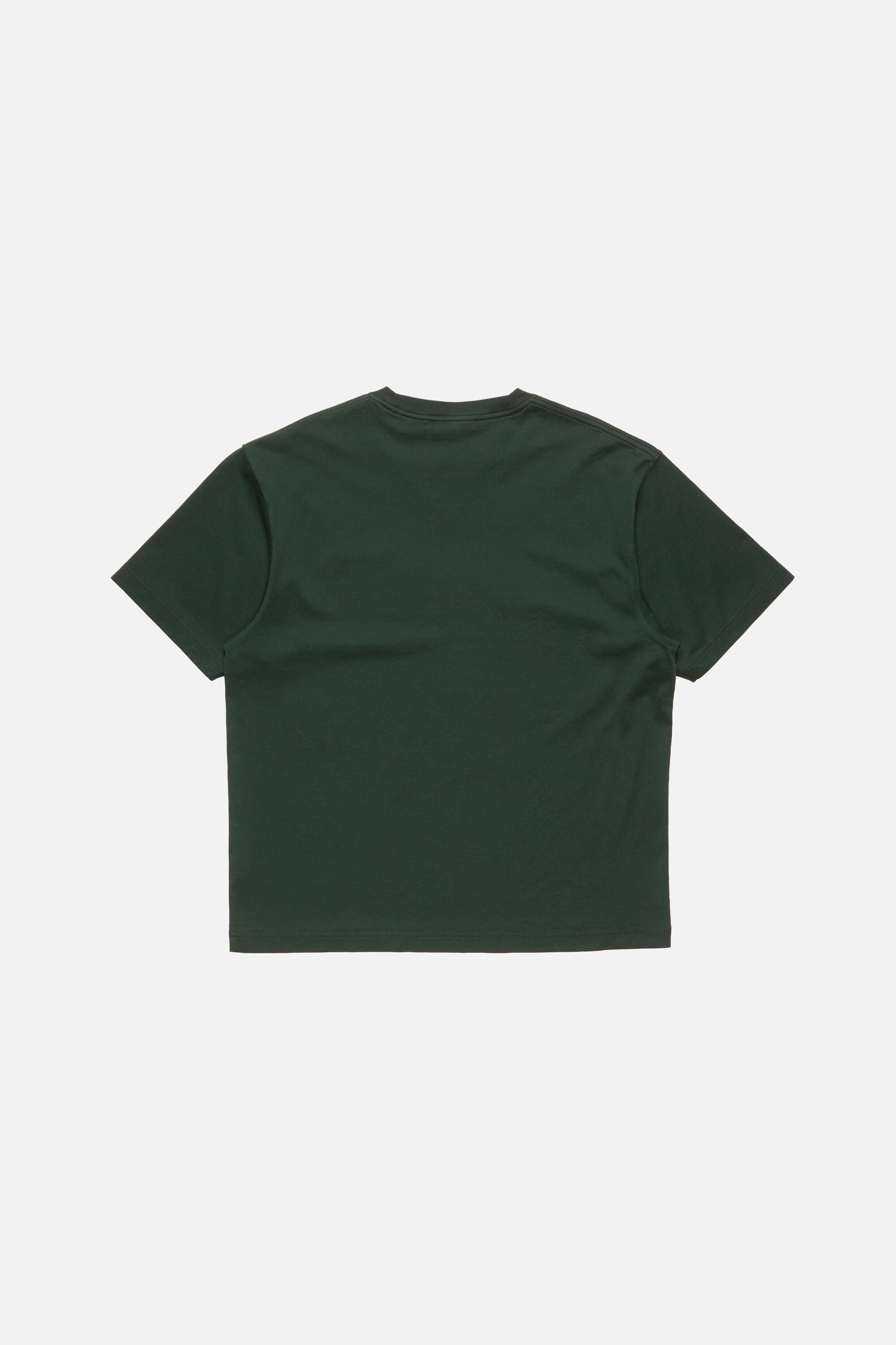 Acne Studios - Jersey t-shirt with logo - Dark green