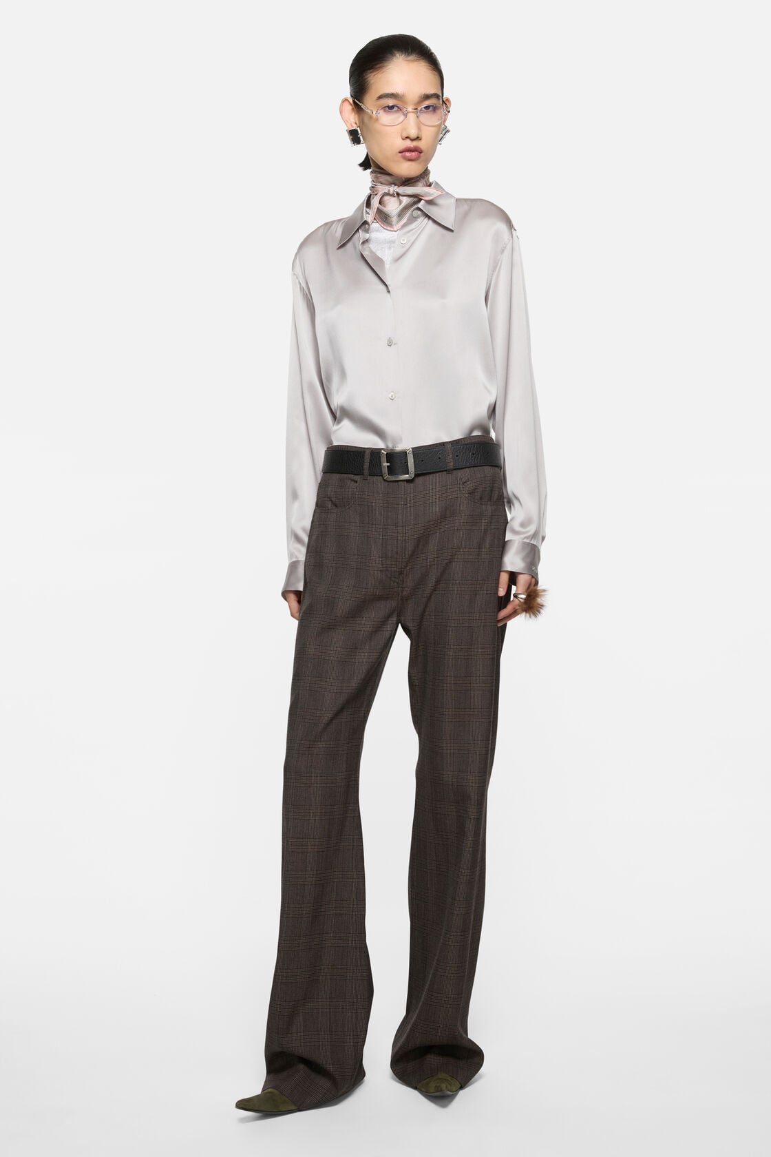 Silk blouse, Light lavender, 2000x