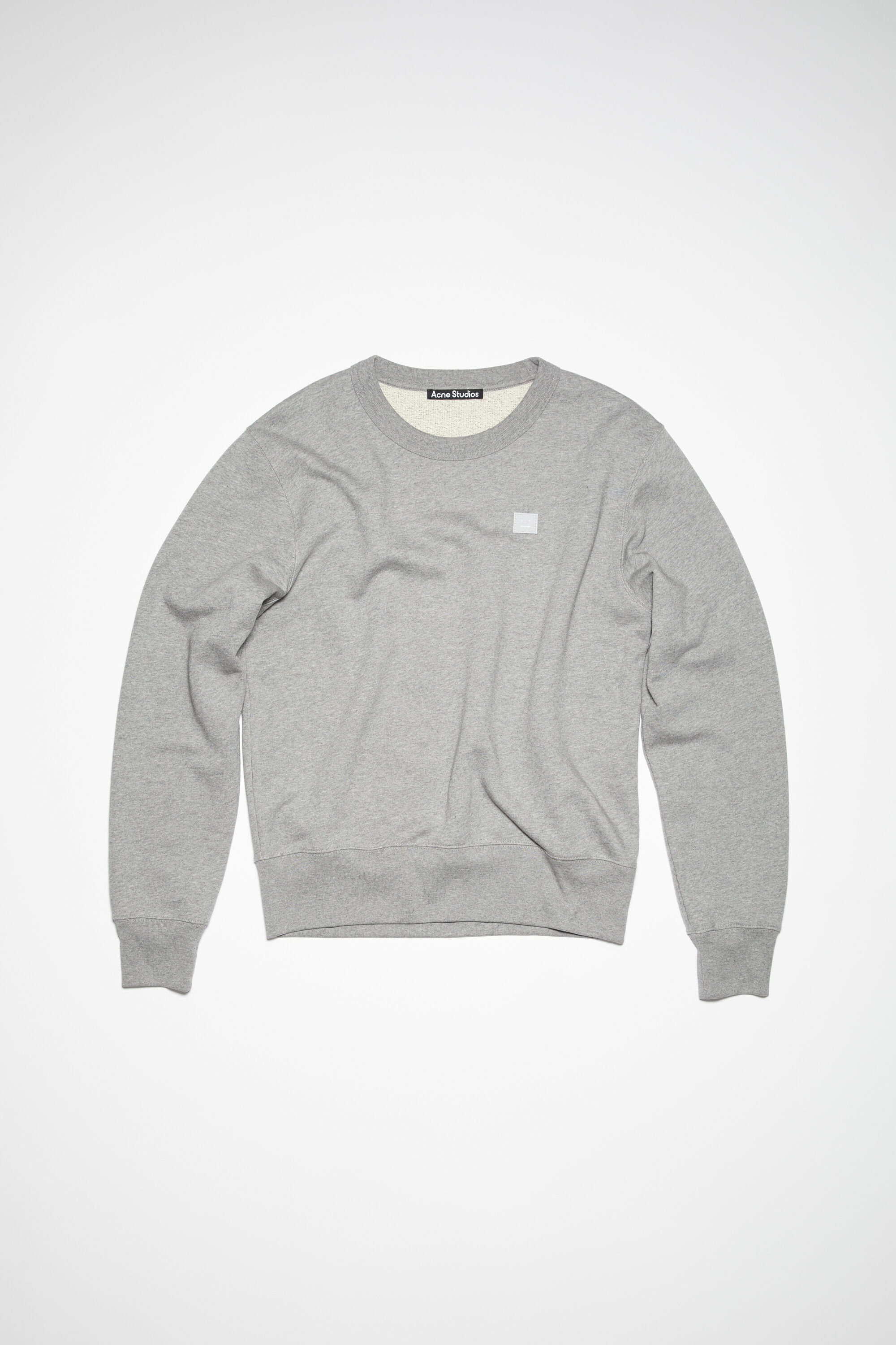 Acne Studios - Crew neck sweater - Regular fit - Light Grey Melange