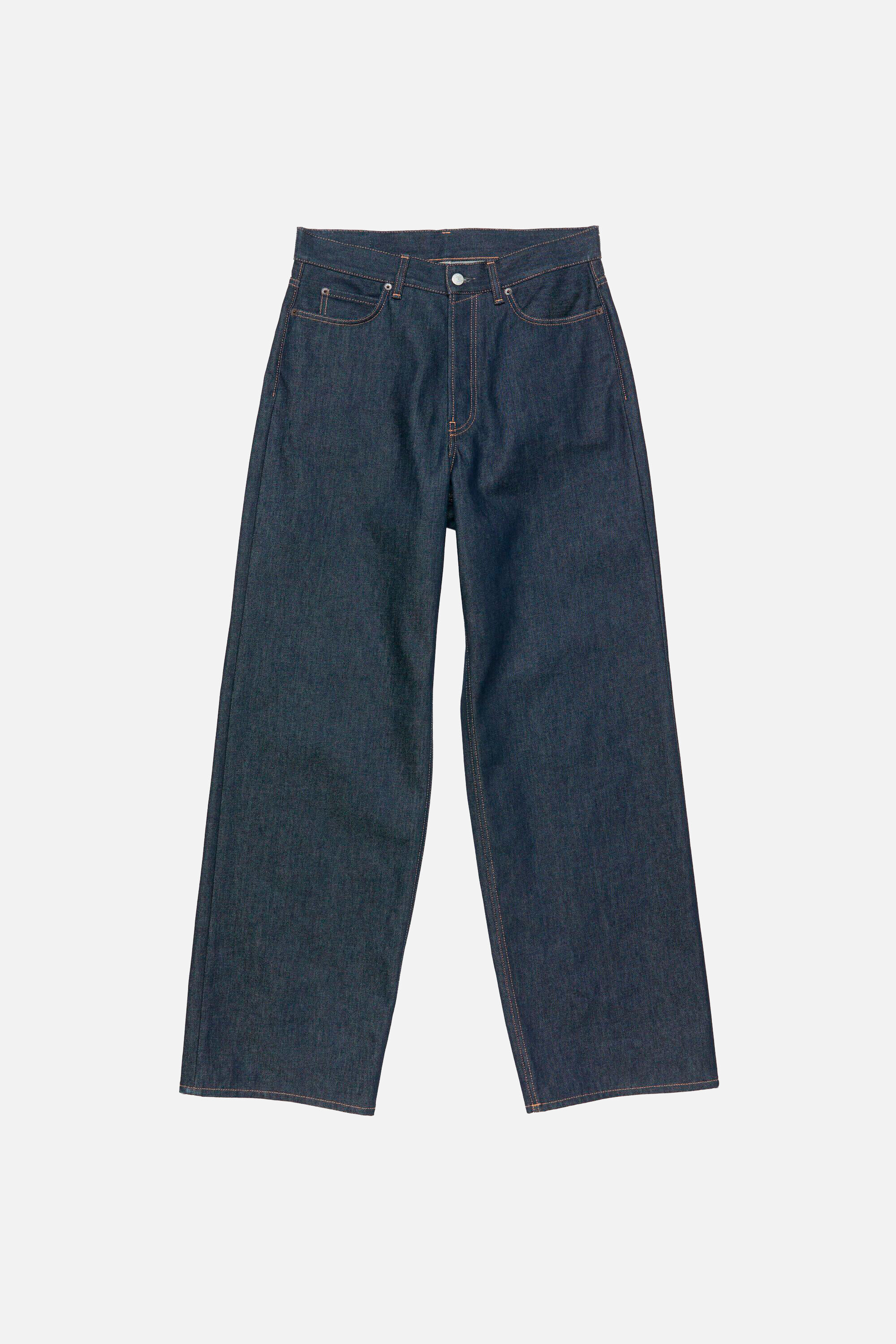 Acne Studios ルーズフィットジーンズ 1981M Acne Studios - Loose fit jeans - 1981 - Indigo blue
