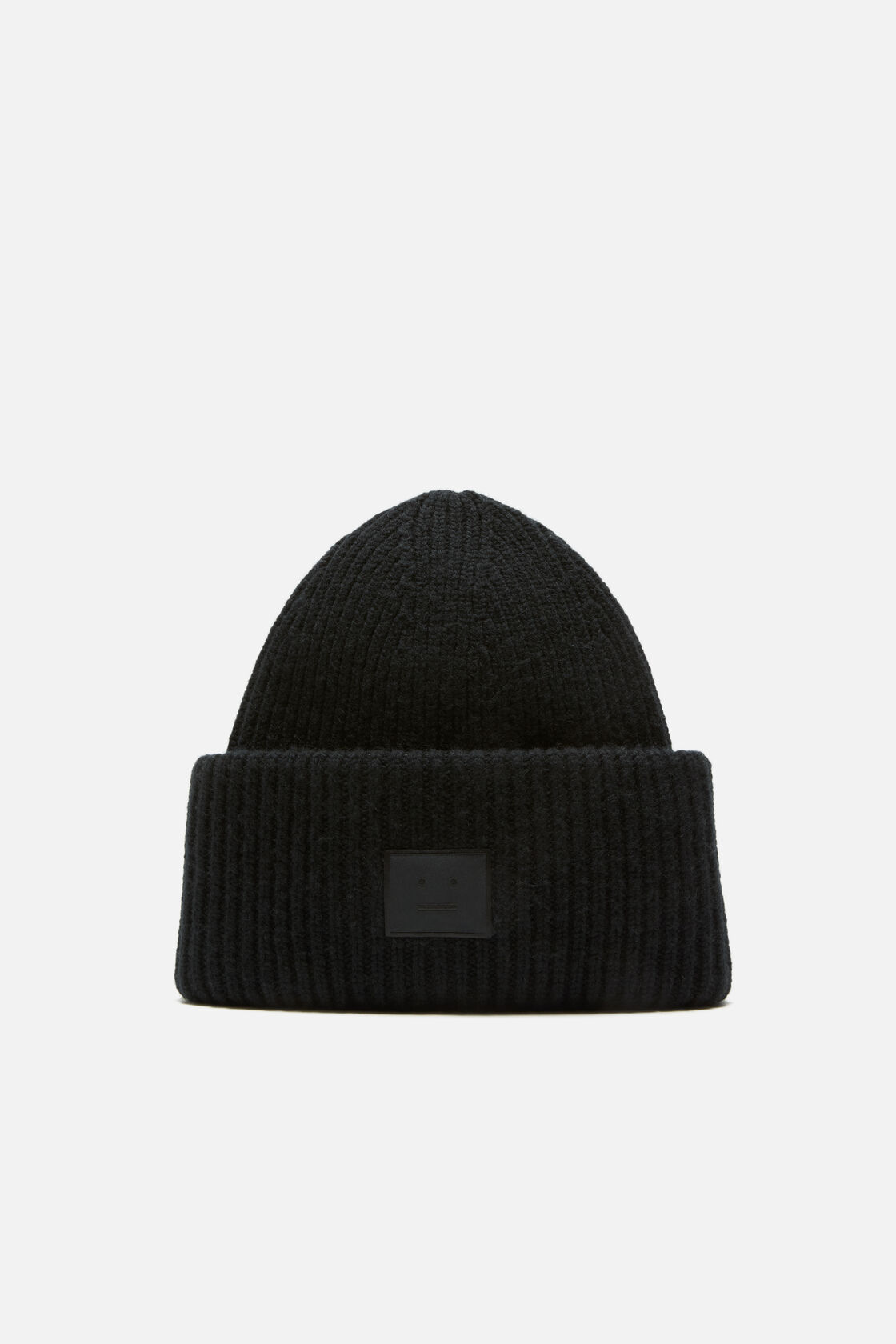 Large face logo beanie - Yak, Black, 2000x