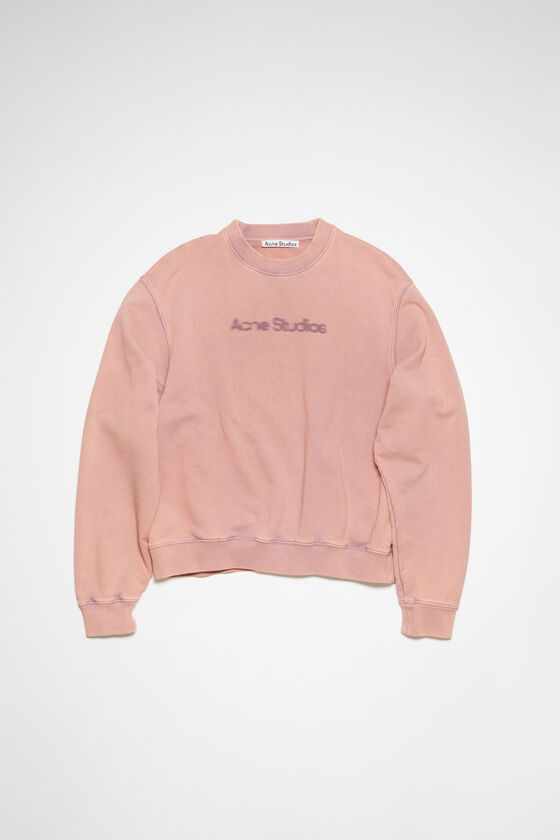 Acne Studios - Blurred logo sweater - Faded purple