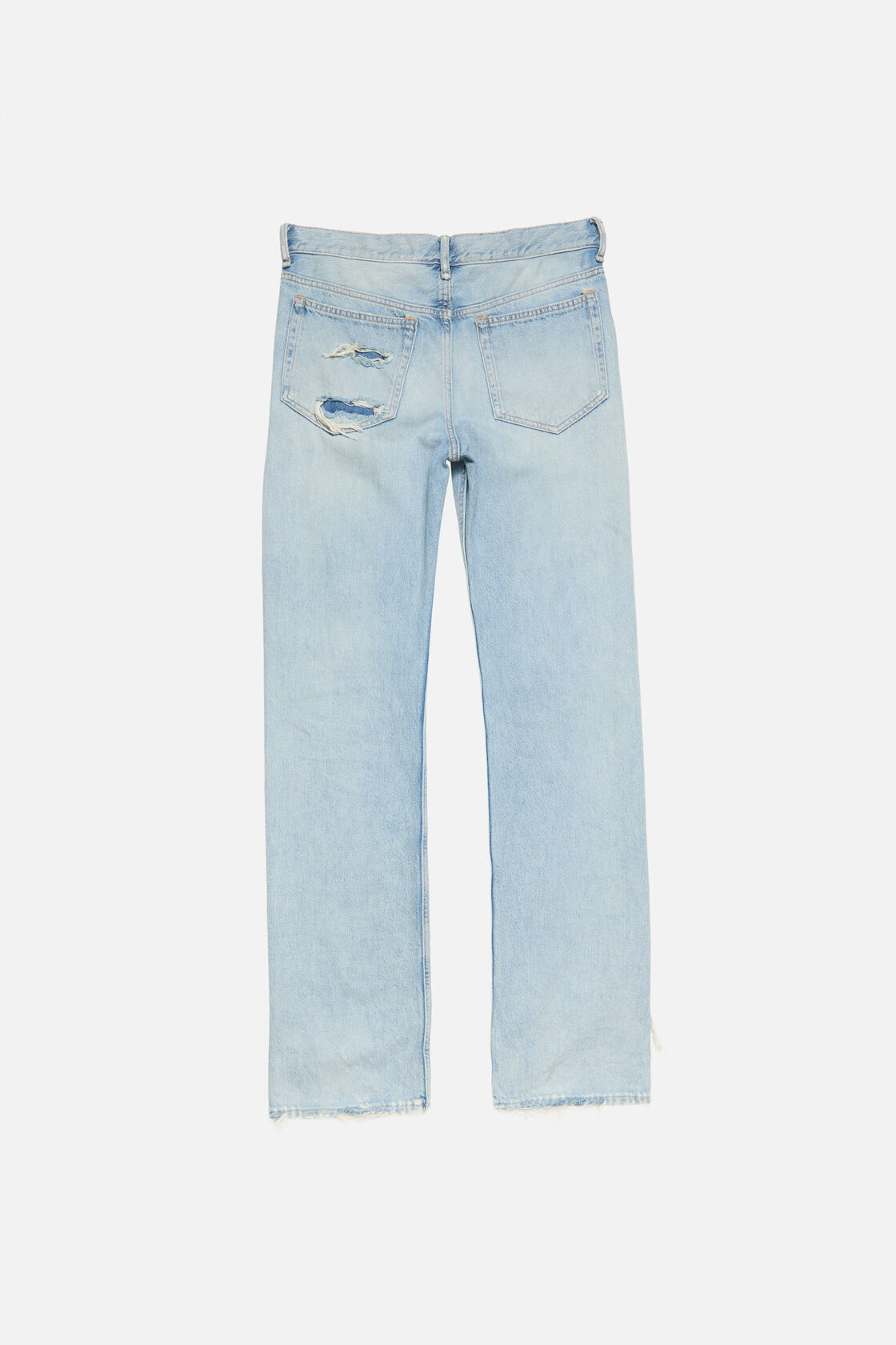 Regular fit distressed jeans - 2010F, Light blue, 2000x