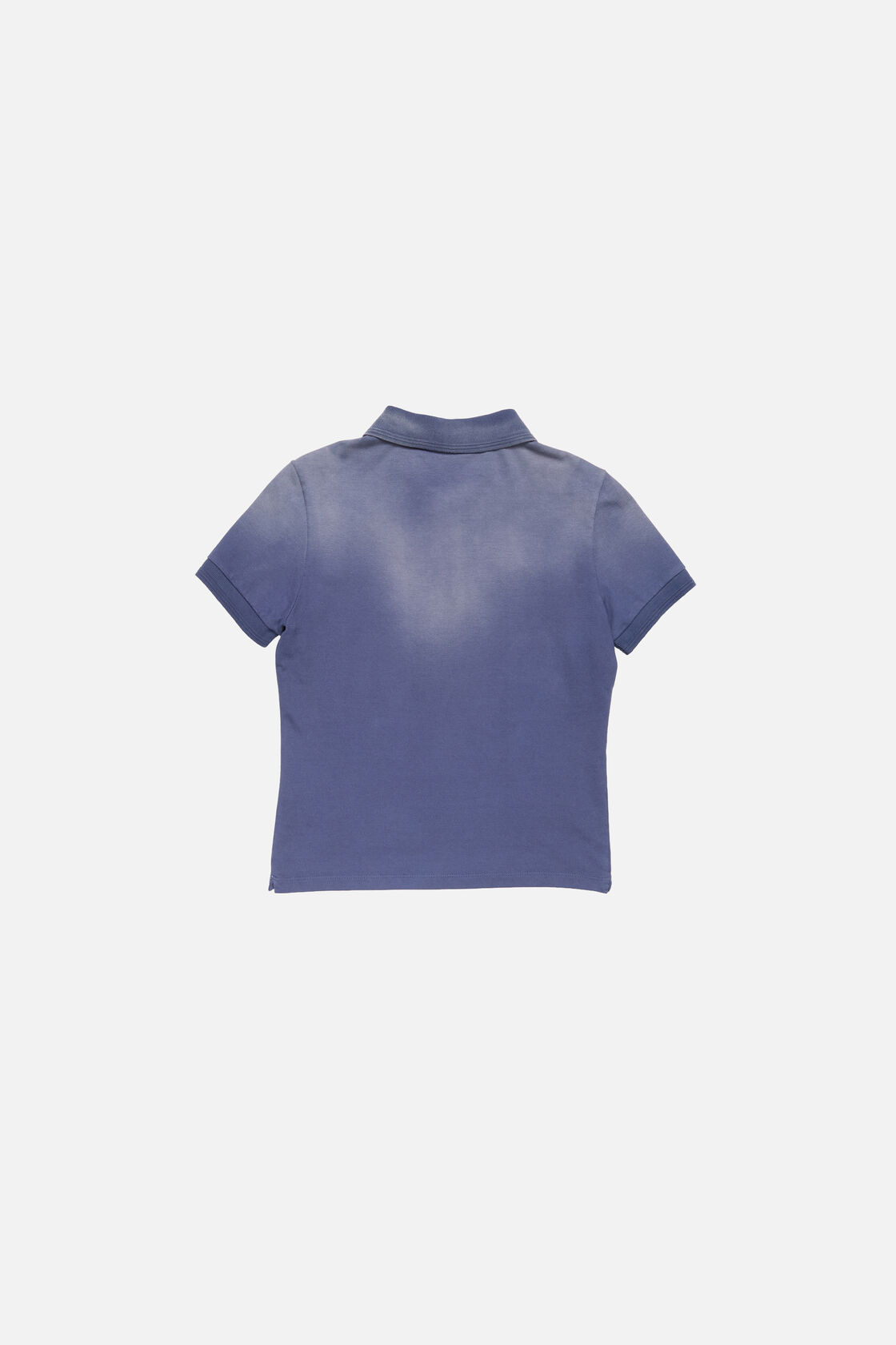 Sprayed polo t-shirt, Navy blue, 2000x