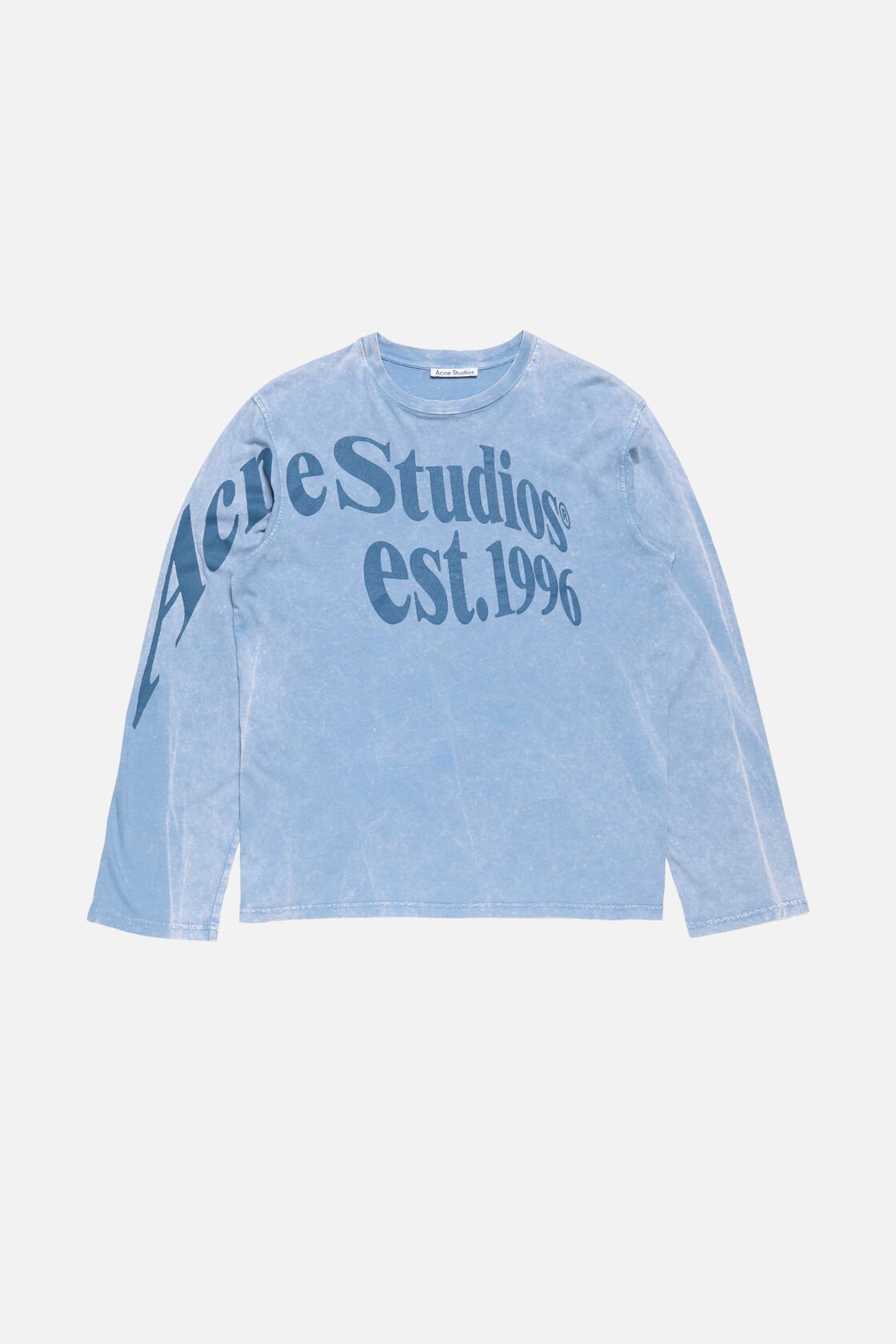 Logo t-shirt - Relaxed fit, Dirty blue, 2000x