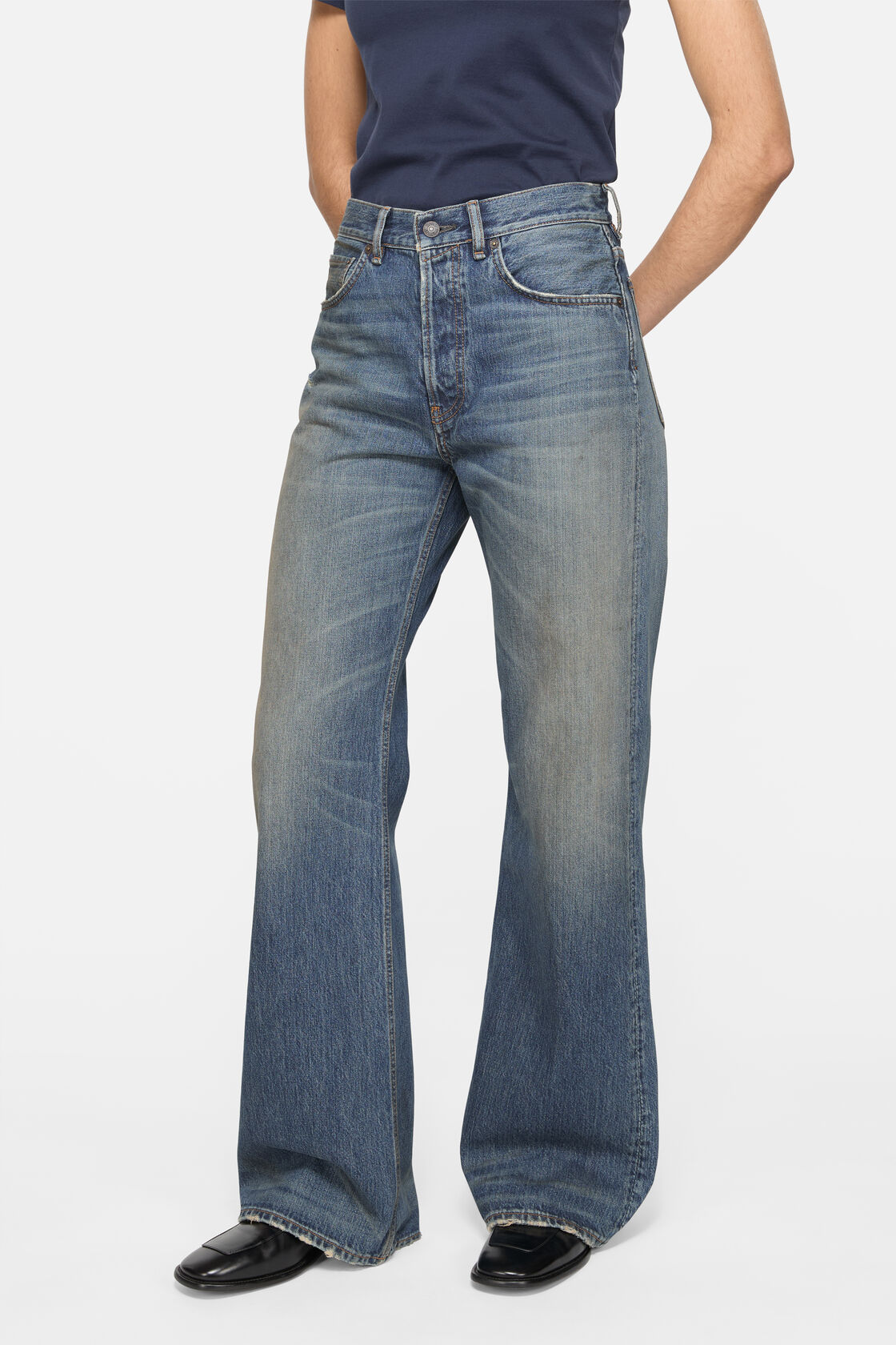 Regular fit jeans - 2021F, Mid Blue, 2000x