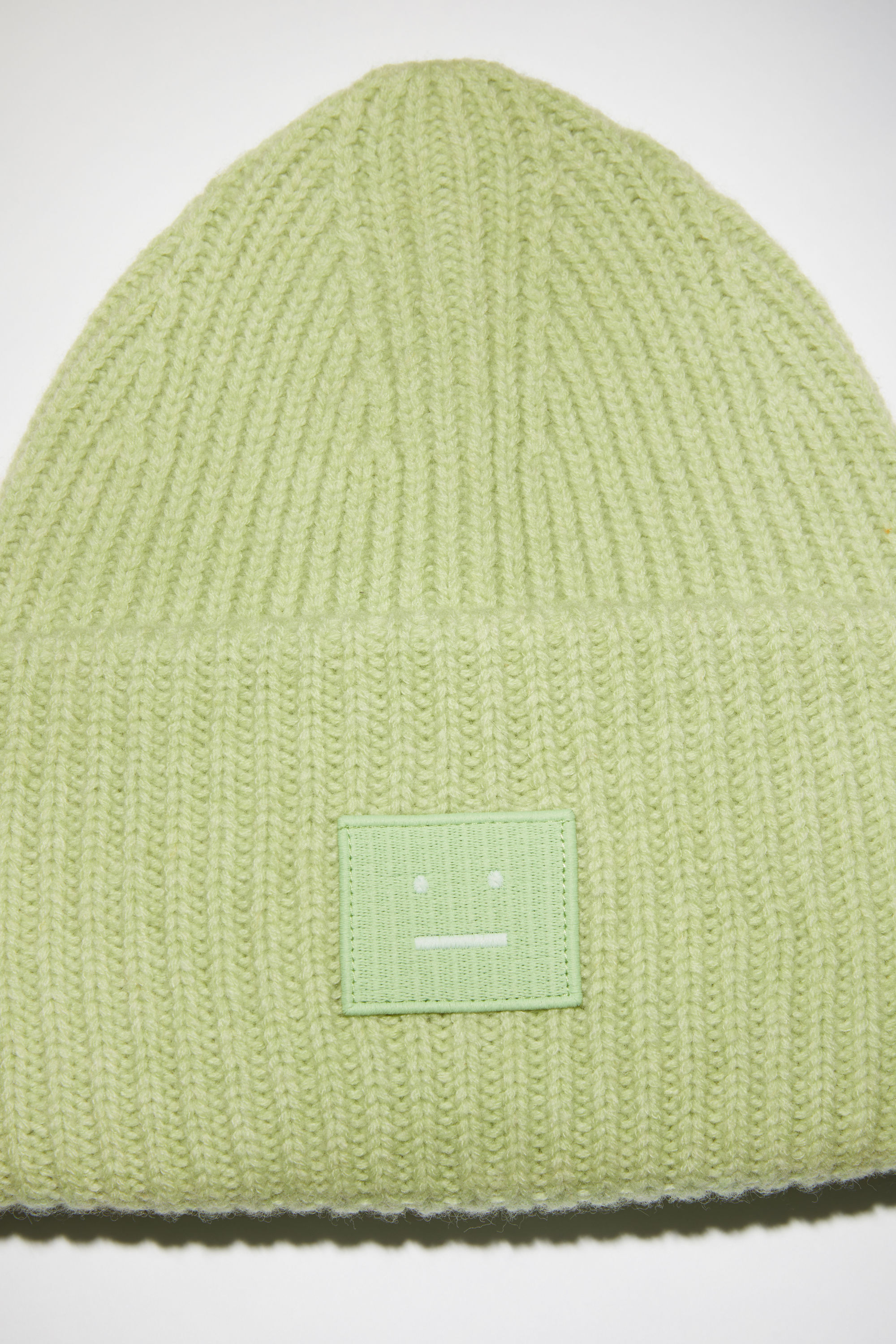 Womens Mens Accessories Mens Hats Acne Studios Wool Pansy N Face Beanie Hat in Khaki Green 
