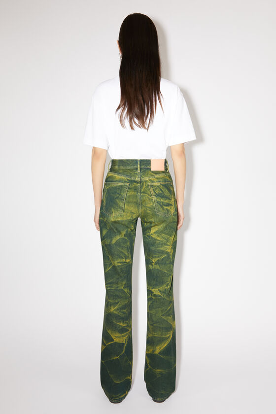 Acne Studios - Regular fit jeans - 1977 - Yellow/blue