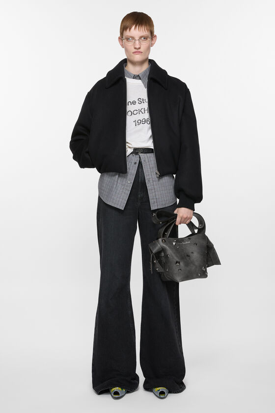 Acne Studios - Musubi ミニショルダーバッグ - ブラック/グレー 