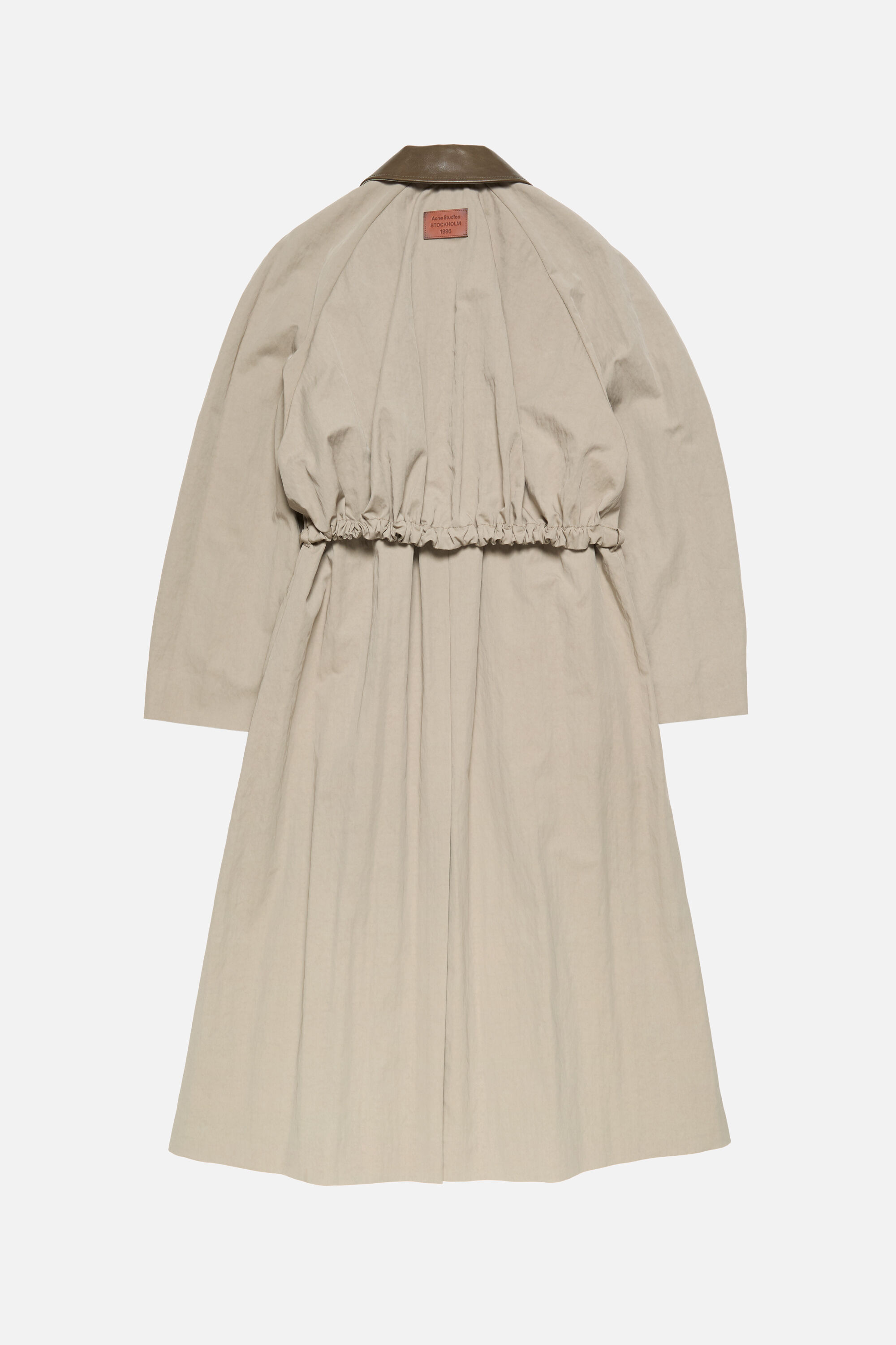 Acne Studios - Belted trench coat - Khaki grey