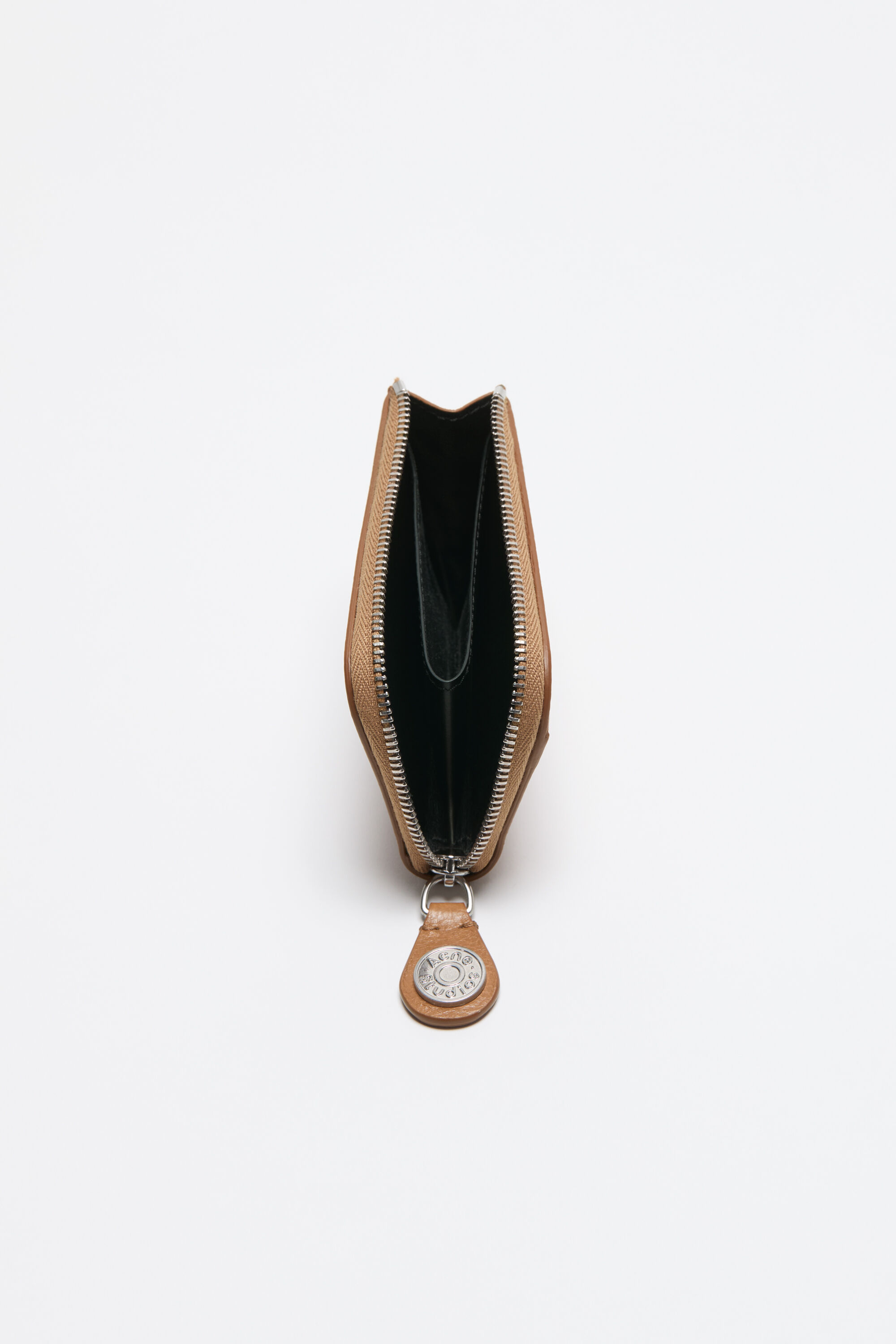 Acne Studios - Compact Zip Wallet - Caramel brown