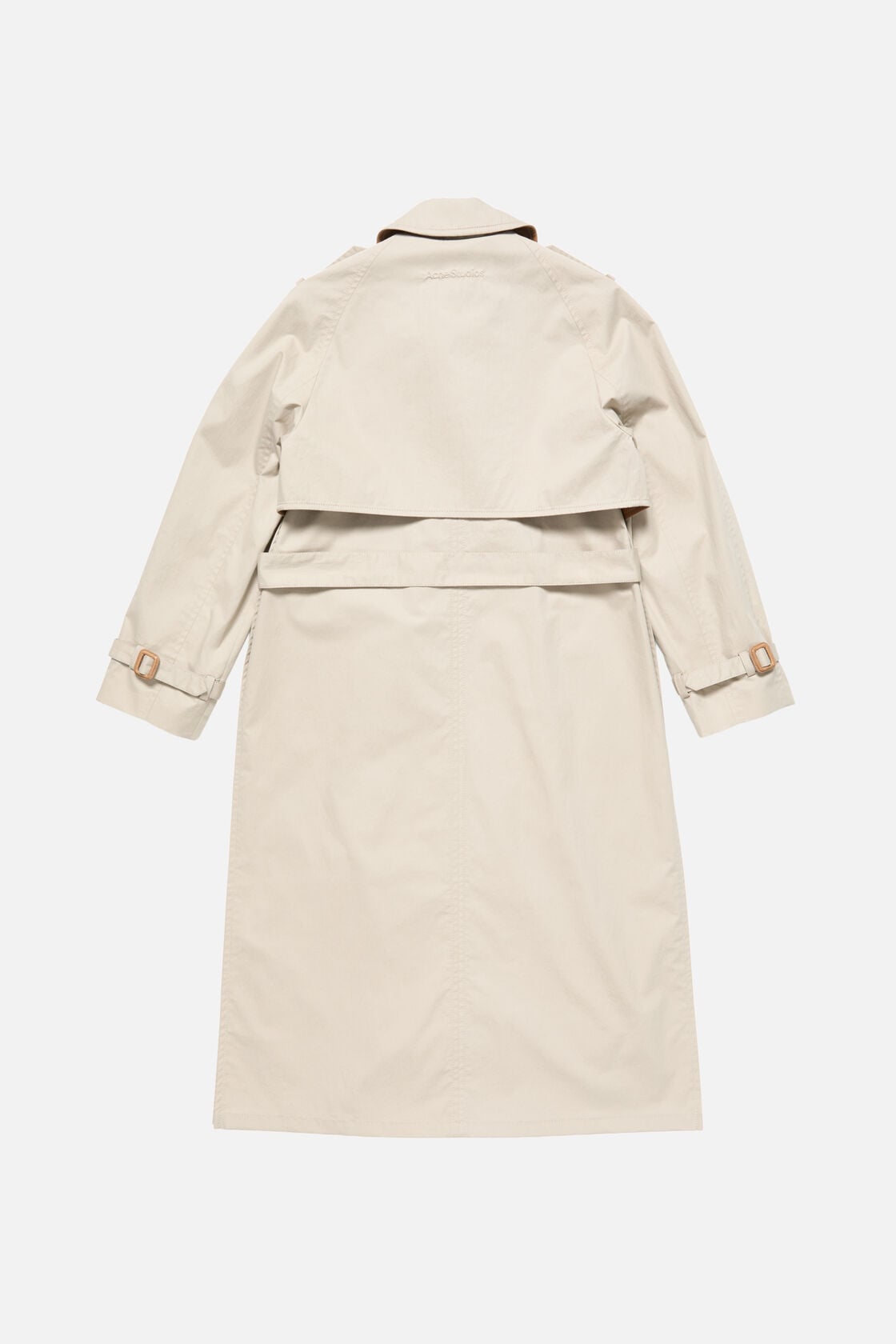 Layered trench coat, Light beige, 2000x