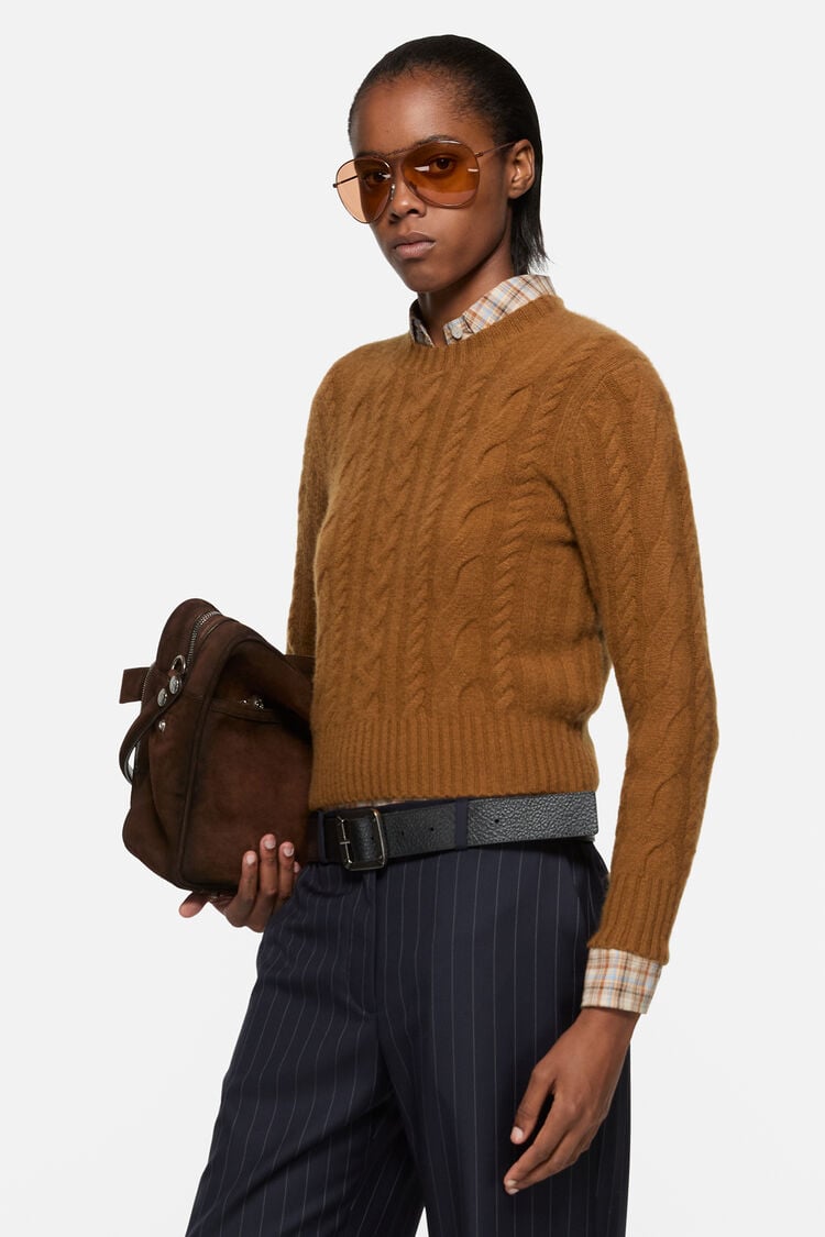 RW-WN-KNIT000125, Mid brown