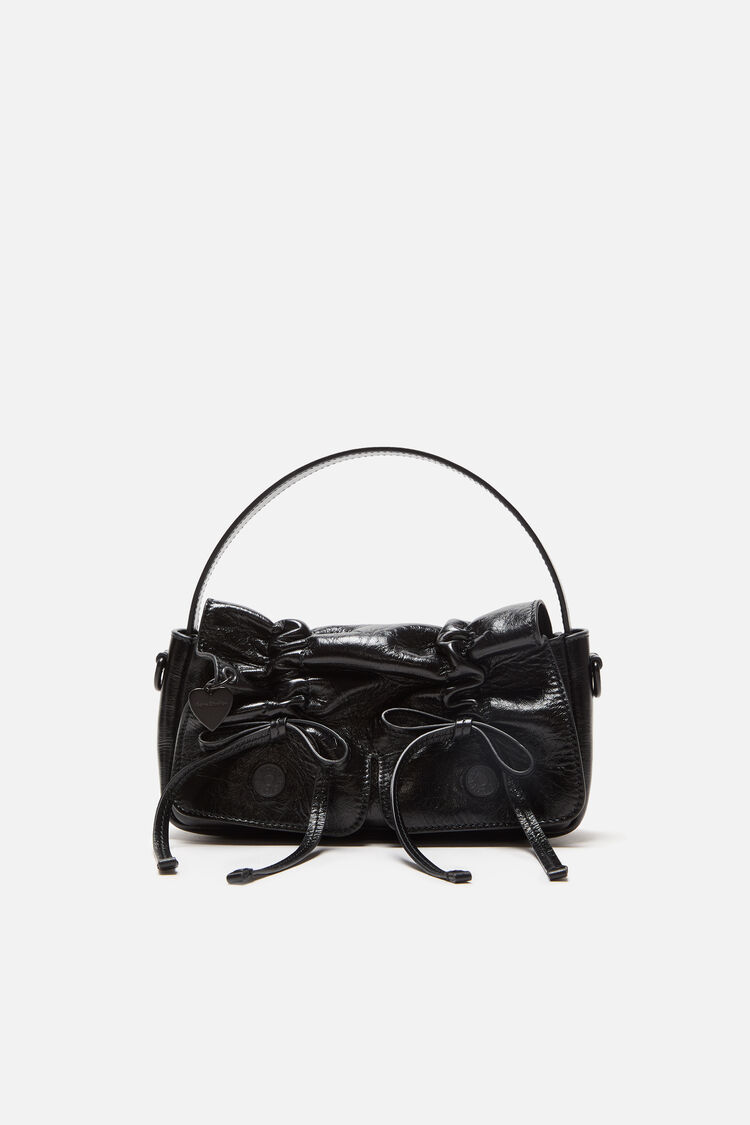 Multipocket Micro Crossbody Lux, Black