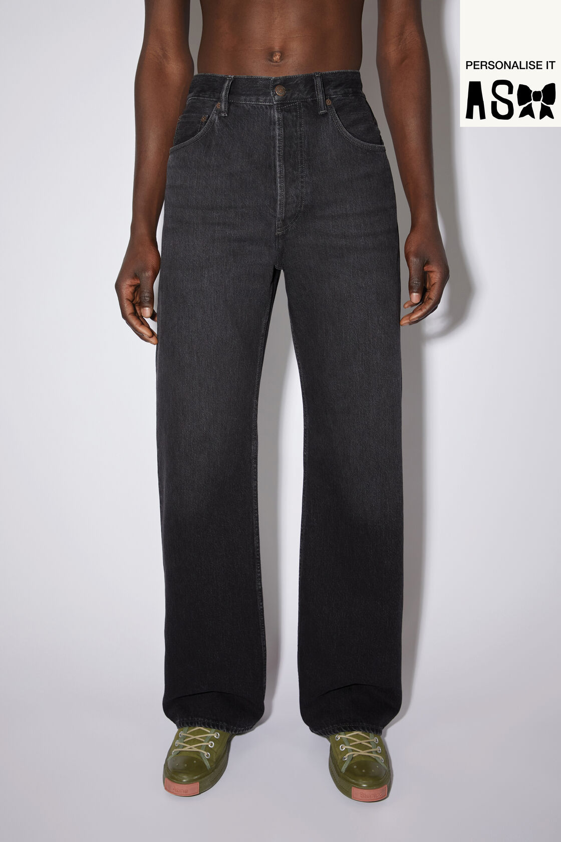 Loose fit jeans - 2021M, Black, 2000x