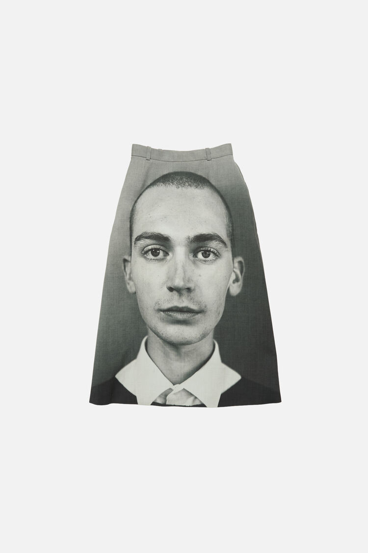 RW-WN-SKIR000070, Black/white