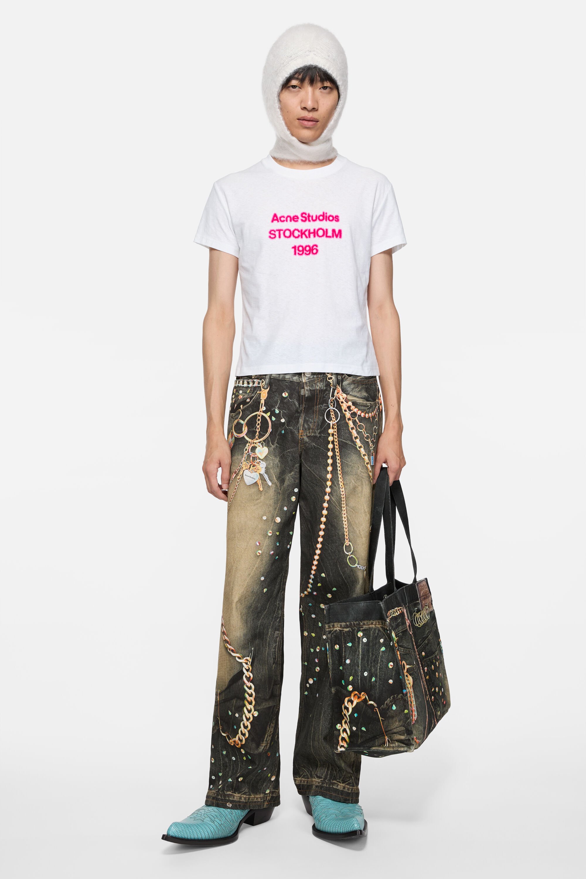 Acne Studios - 1996 logo t-shirt - Off white