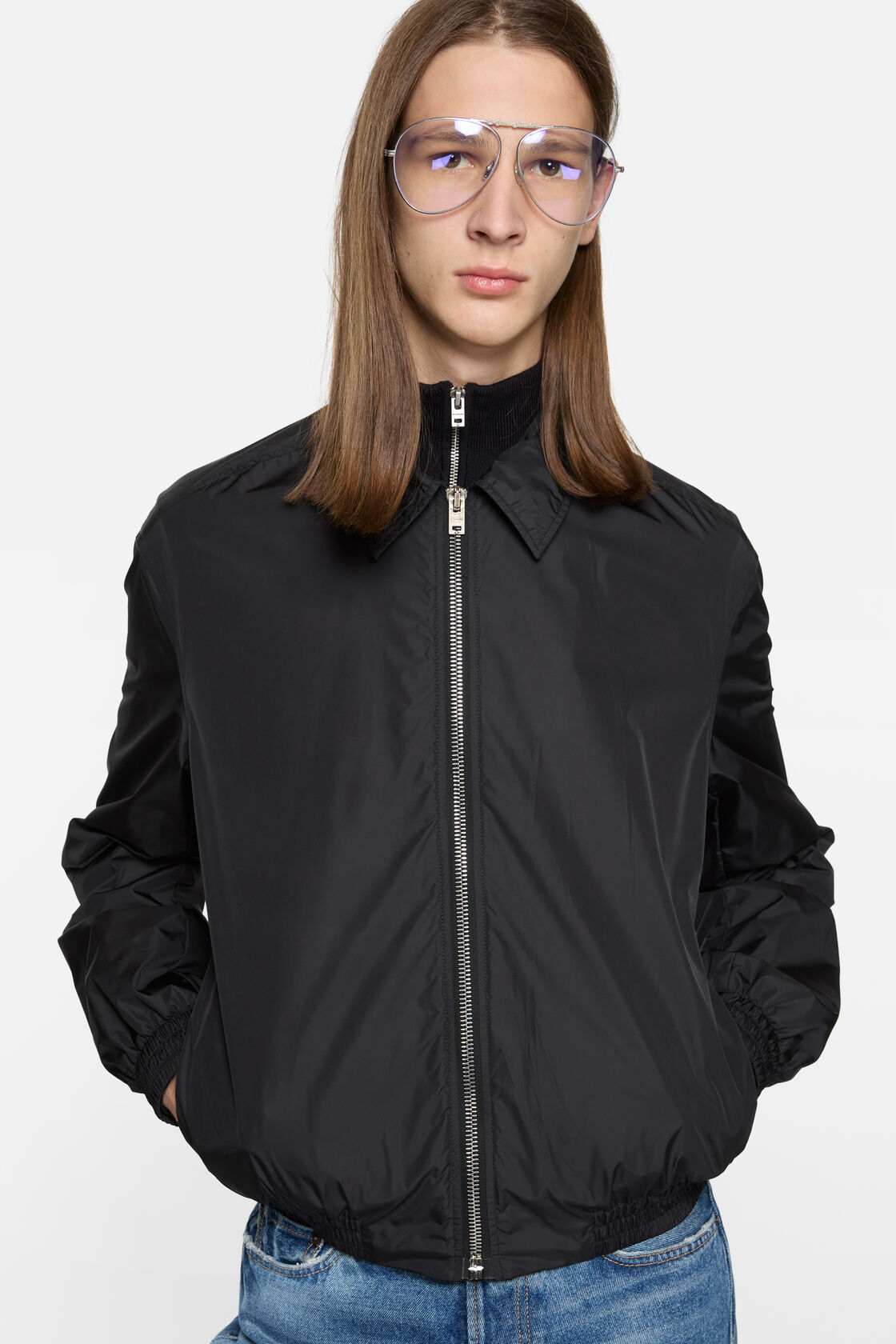 Lightweight logo jacket, Black, 2000x