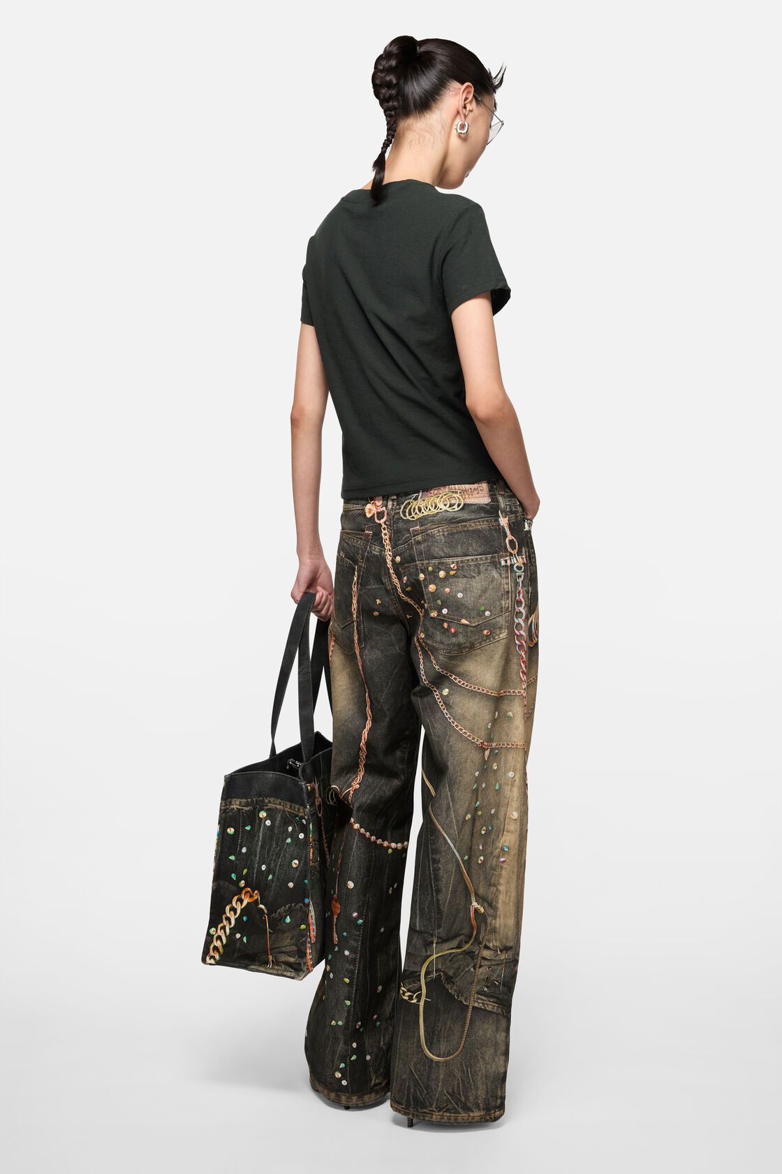 Logo t-shirt - Year of the Horse, Black, 2000x