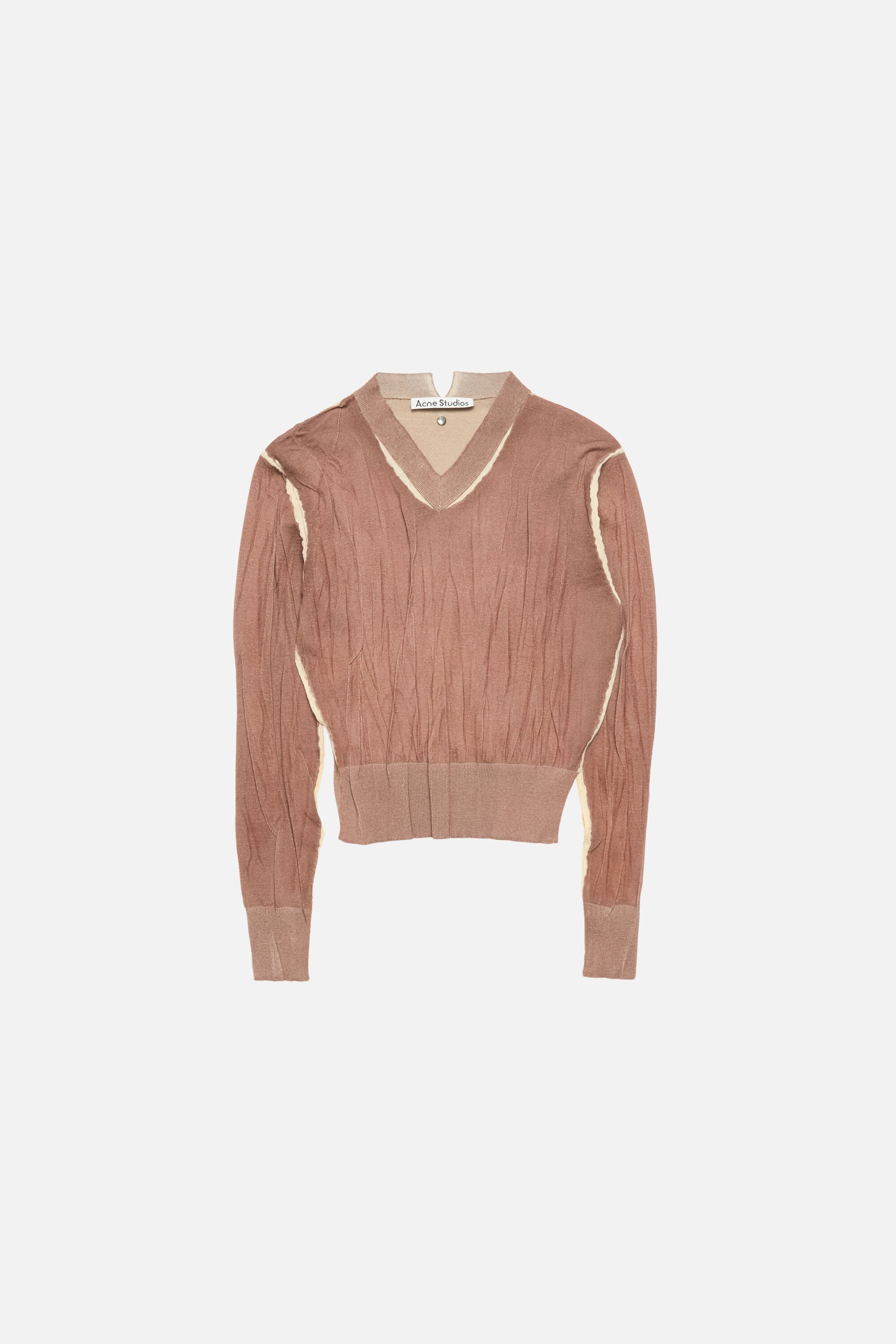 Acne Studios Vネックニット 現行タグ Acne Studios（アクネ ストゥディオズ） V NECK KNIT FN-MN-KNIT000302