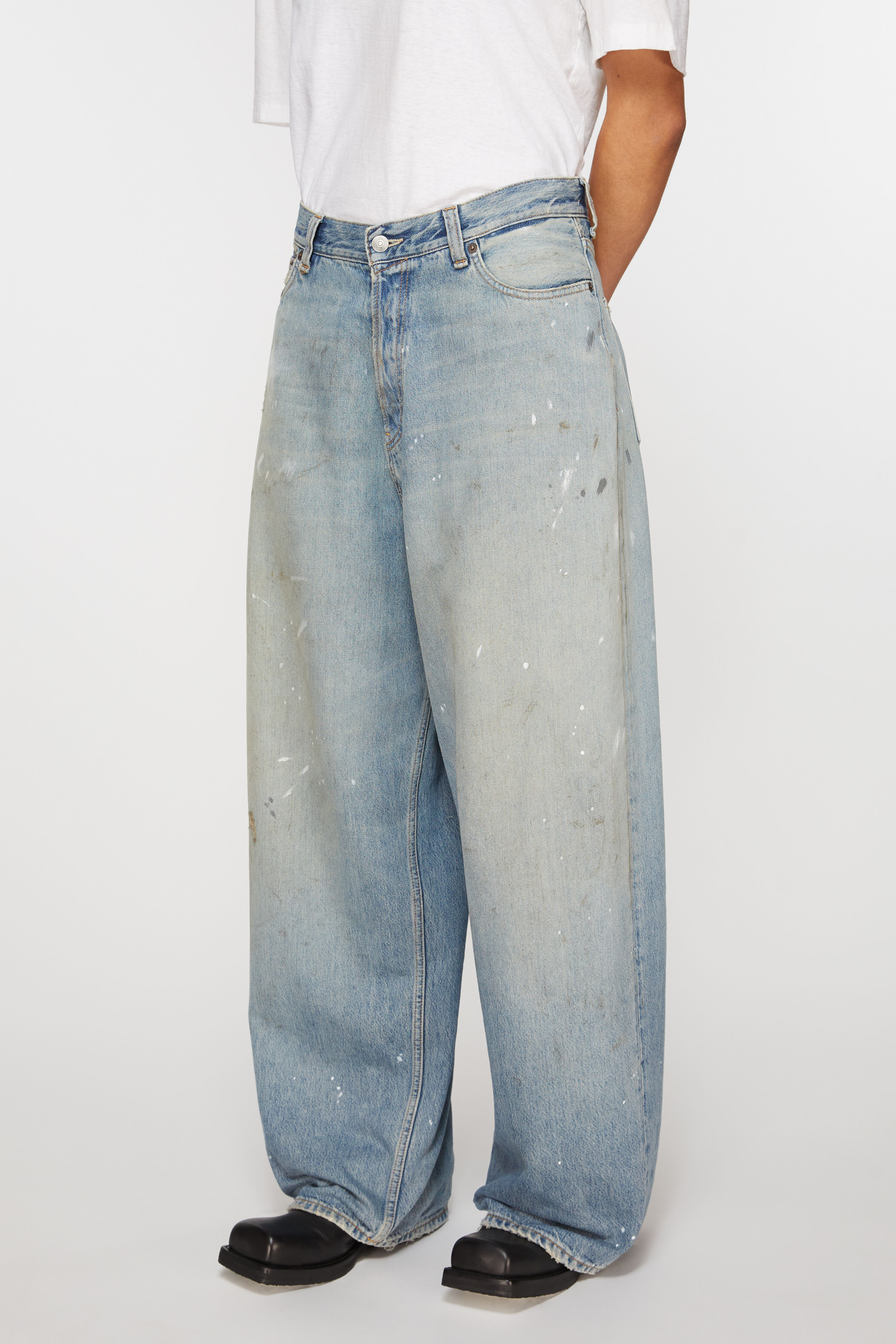 Acne Studios - Super baggy fit jeans - 2023F - Light blue