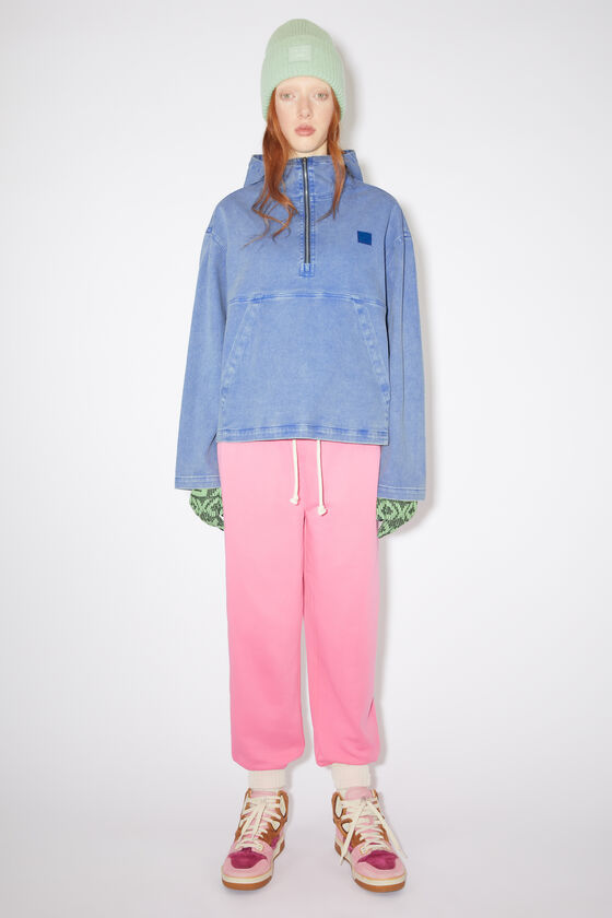 Jacquard Cotton And Wool Beanie in Pink - Acne Studios Kids