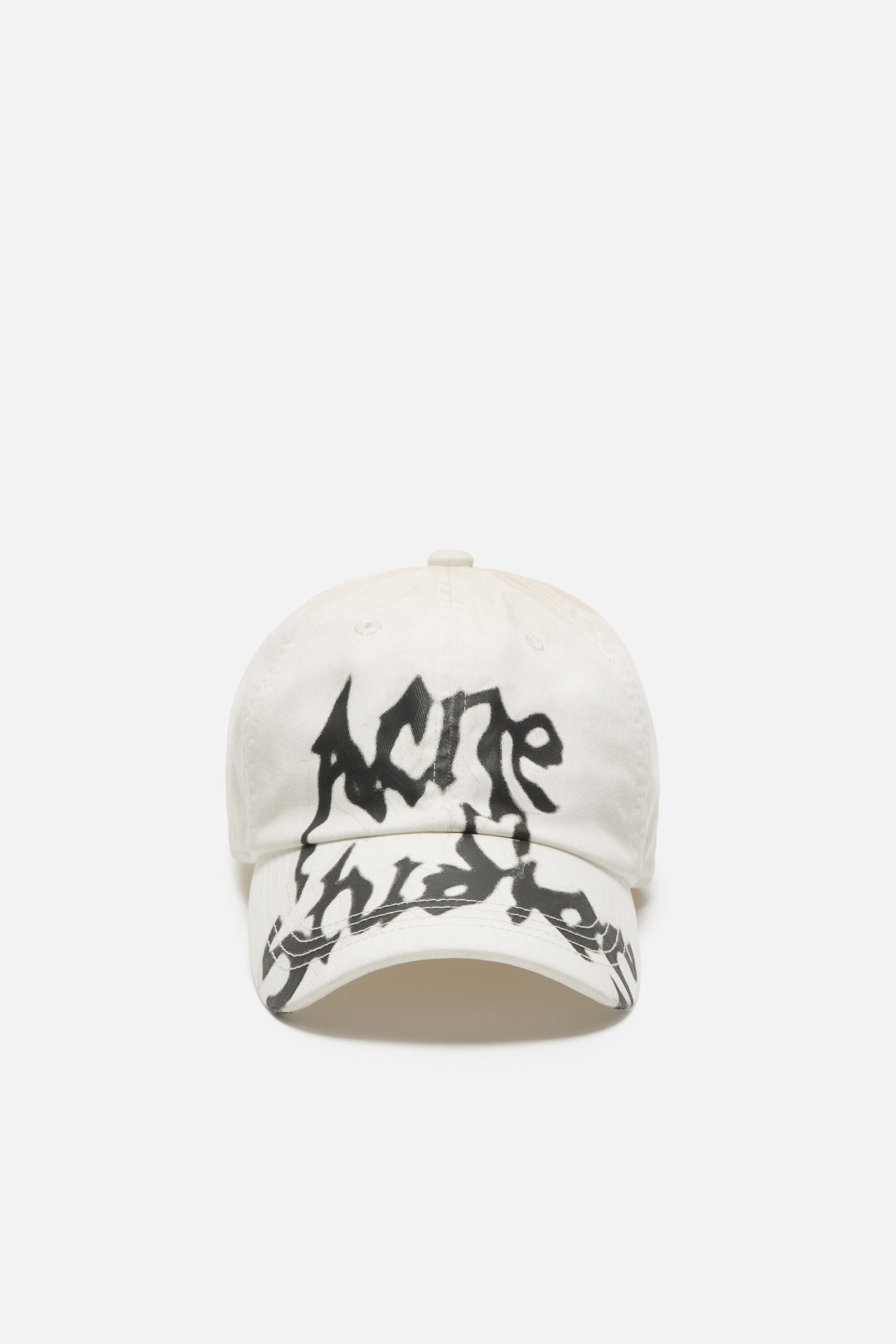 Acne Studios - ゴシックロゴキャップ - ダスティホワイト