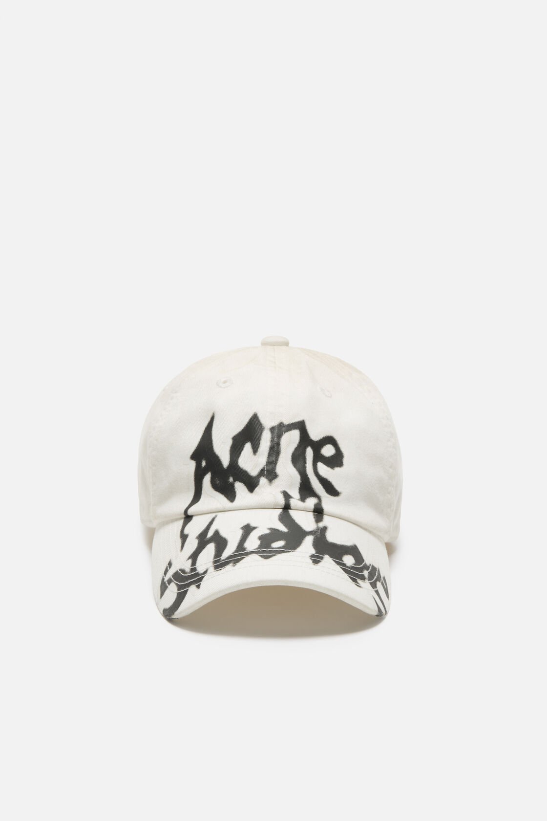 Gothic logo cap, Dusty white, 2000x