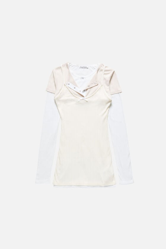 RW-WN-DRES000109, White/Off White