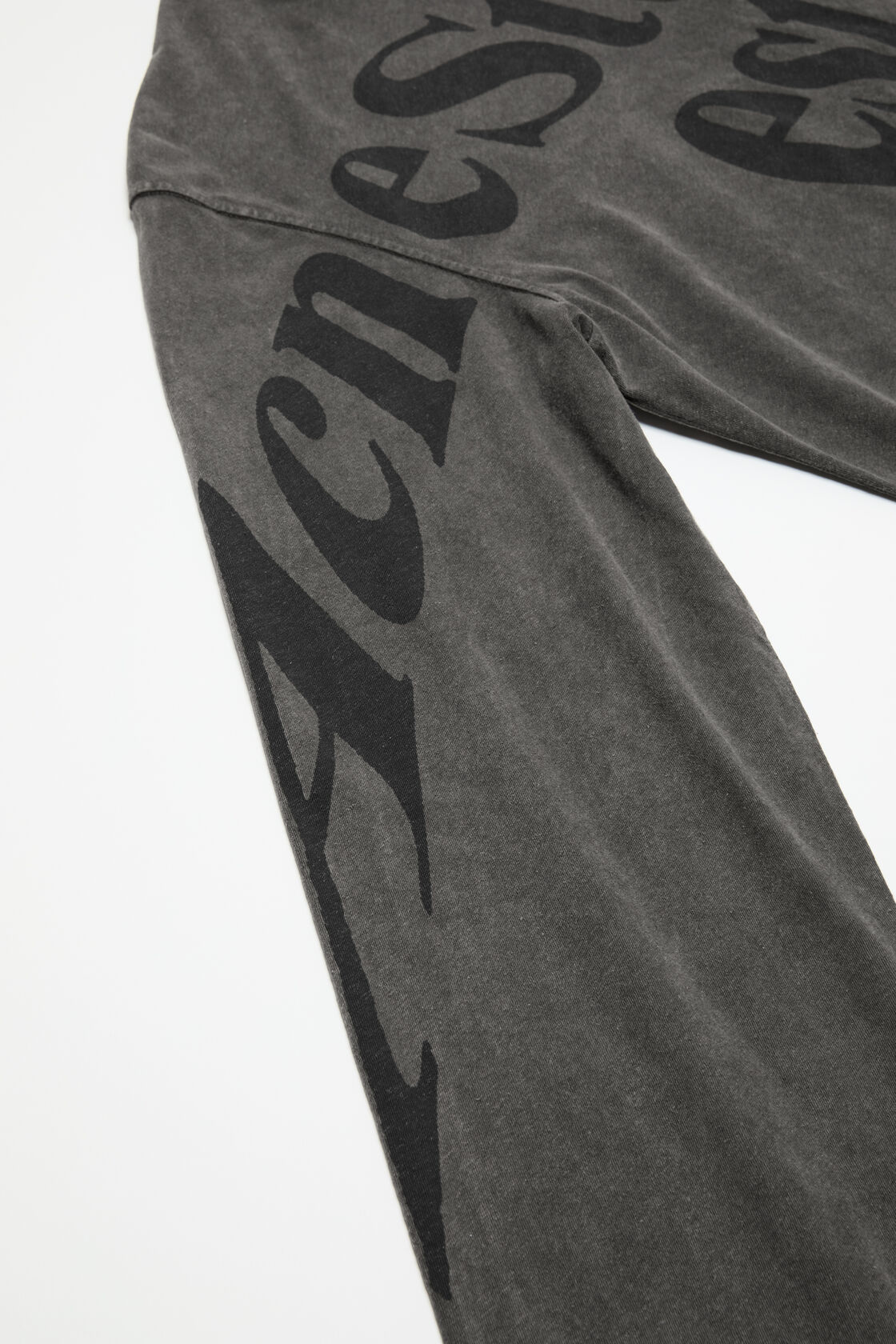 Projection logo t-shirt, Off black, 2000x