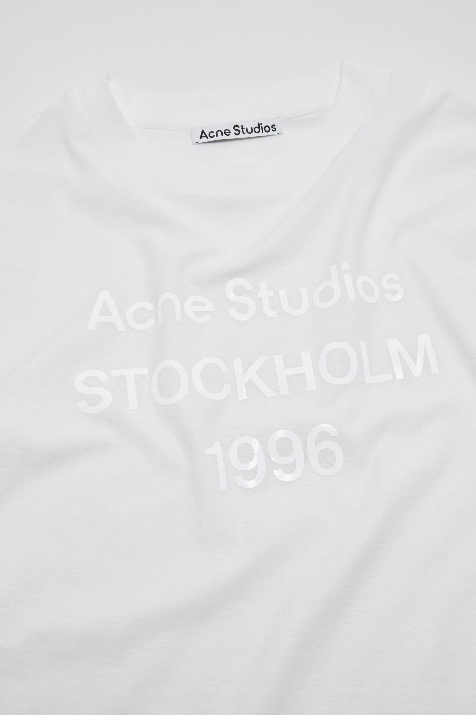Acne Studios - White 1996 logo t-shirt - White
