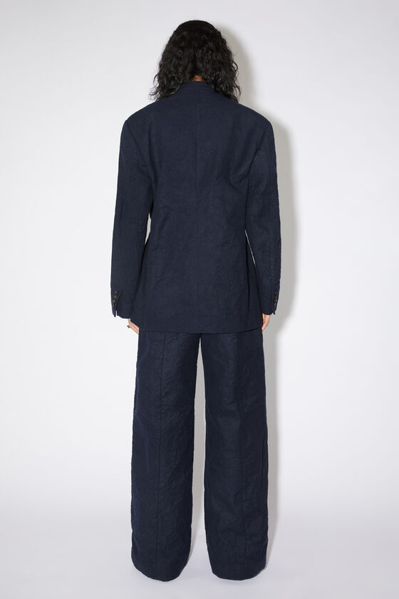 Acne Studios - シングルブレストジャケット - ネイビーブルー