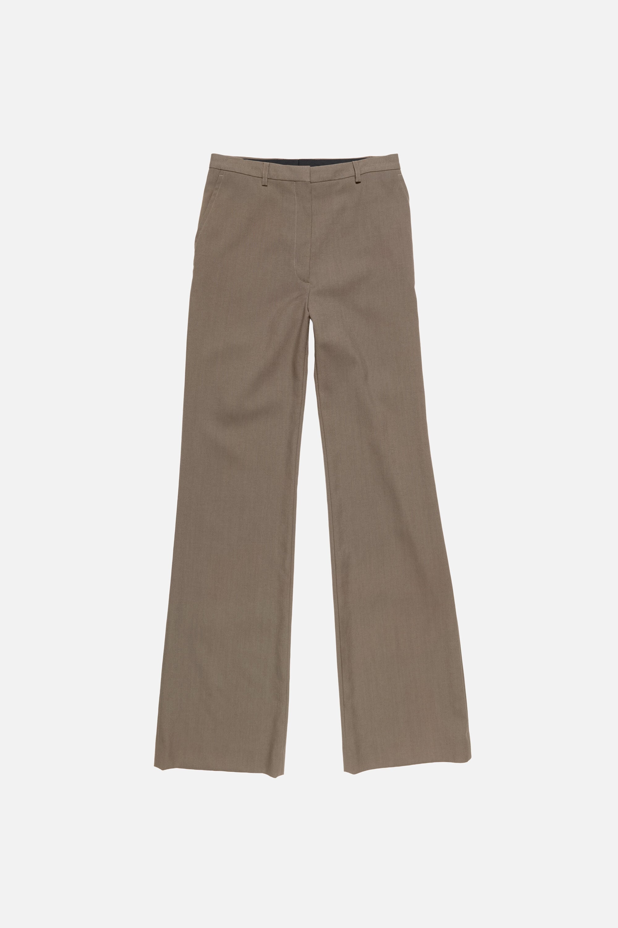 Acne Studios - テーラードウールトラウザーズ - カーキベージュ