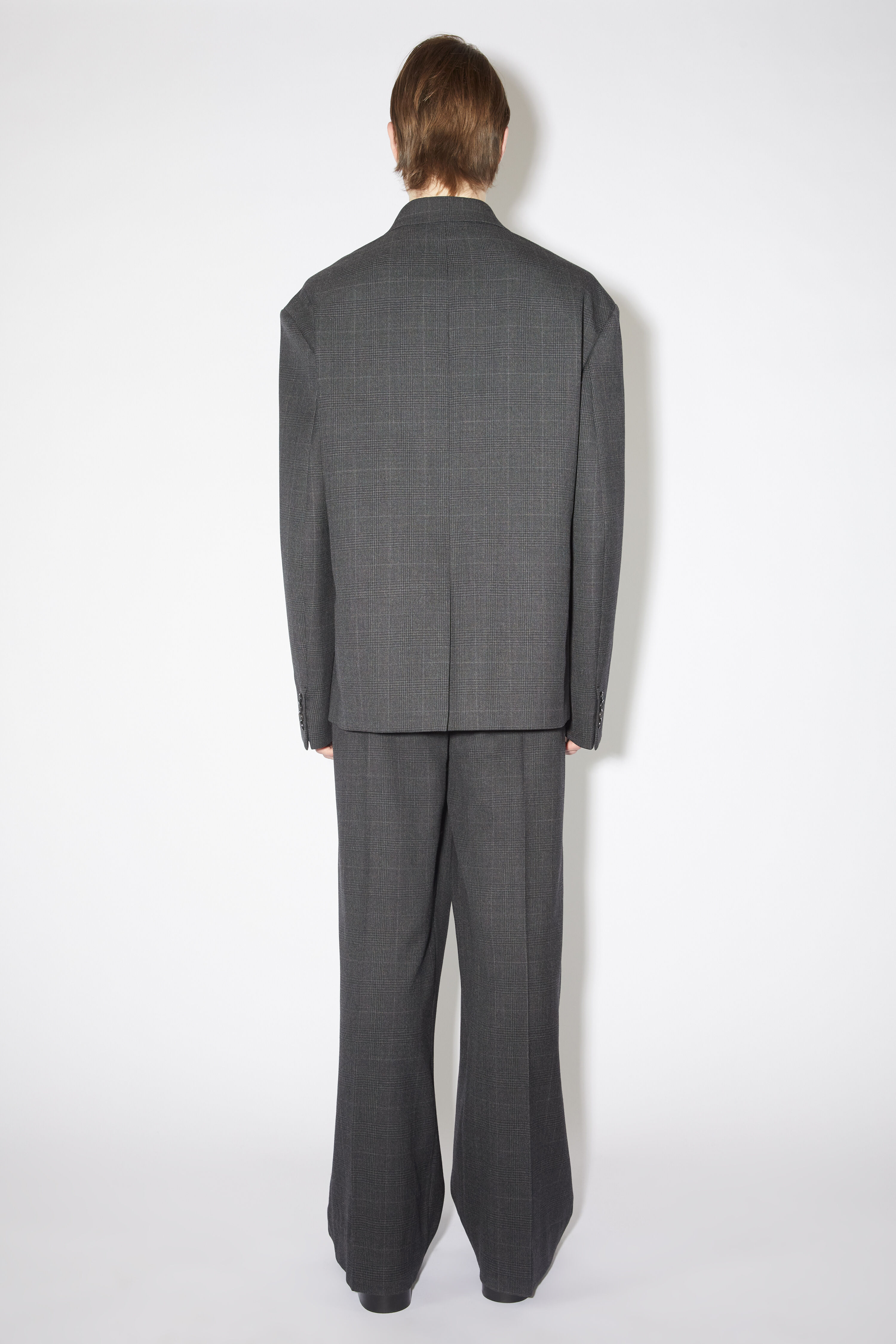 아크네 스튜디오 Acne Studios Double-breasted suit jacket - Grey/black