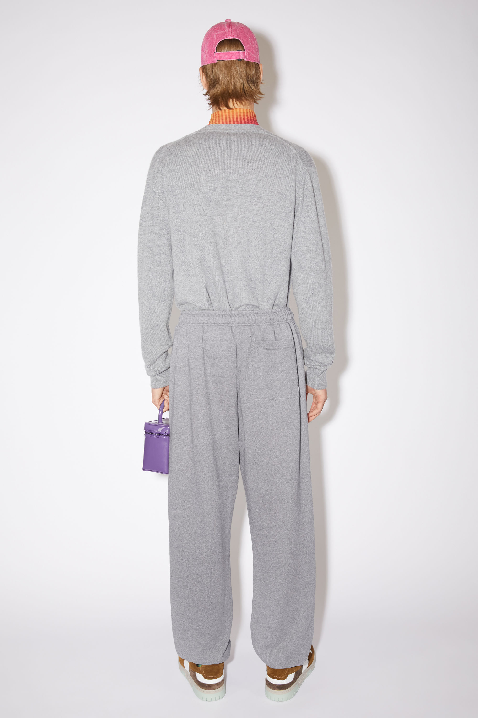Acne Studios - フリーススウェットパンツ - ライトグレーメランジ
